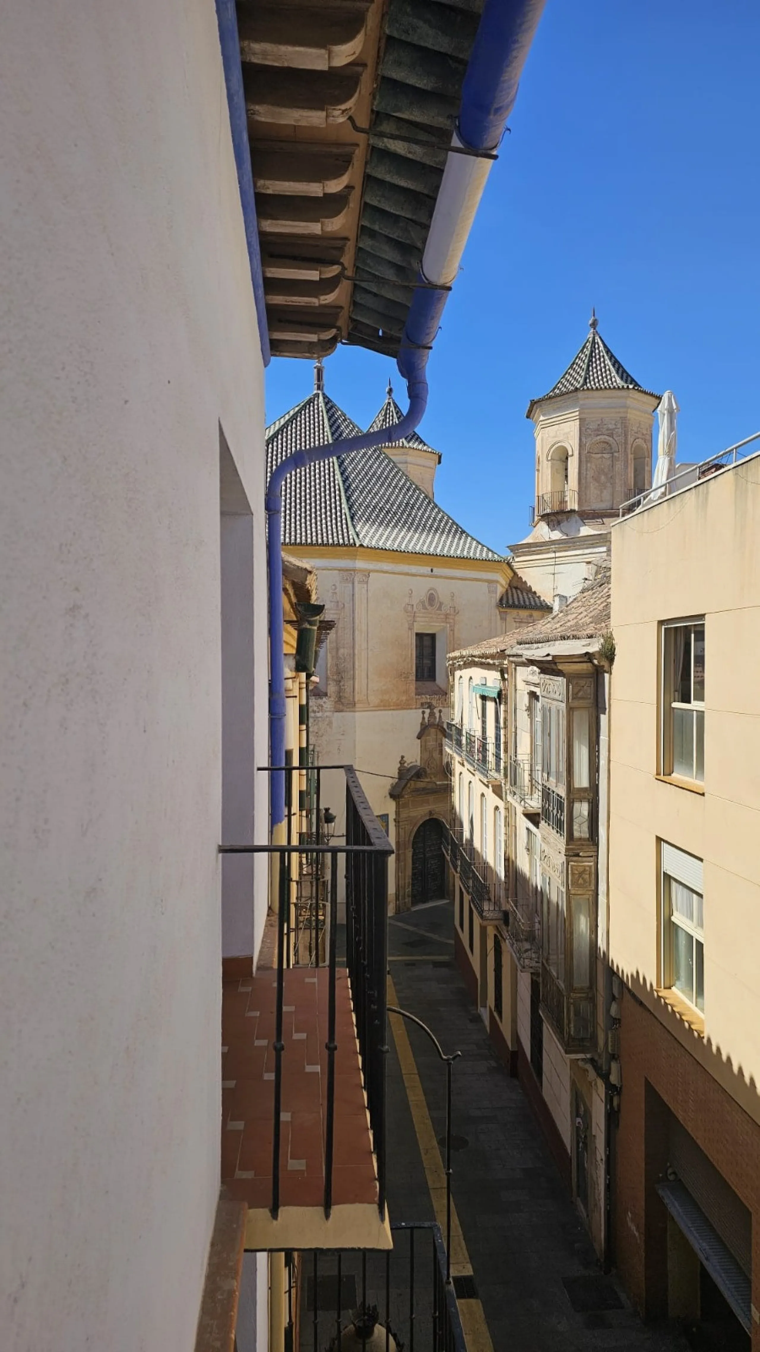Boutique hotel located in the heart of Málaga, on a quiet street yet close to all services and amenities. It boasts 590 m² of built area and 13 rooms distributed over four floors, including a penthouse with a turret.