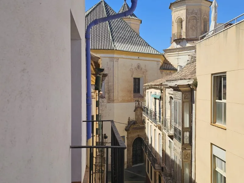 Boutique hotel located in the heart of Málaga, on a quiet street yet close to all services and amenities. It boasts 590 m² of built area and 13 rooms distributed over four floors, including a penthouse with a turret.