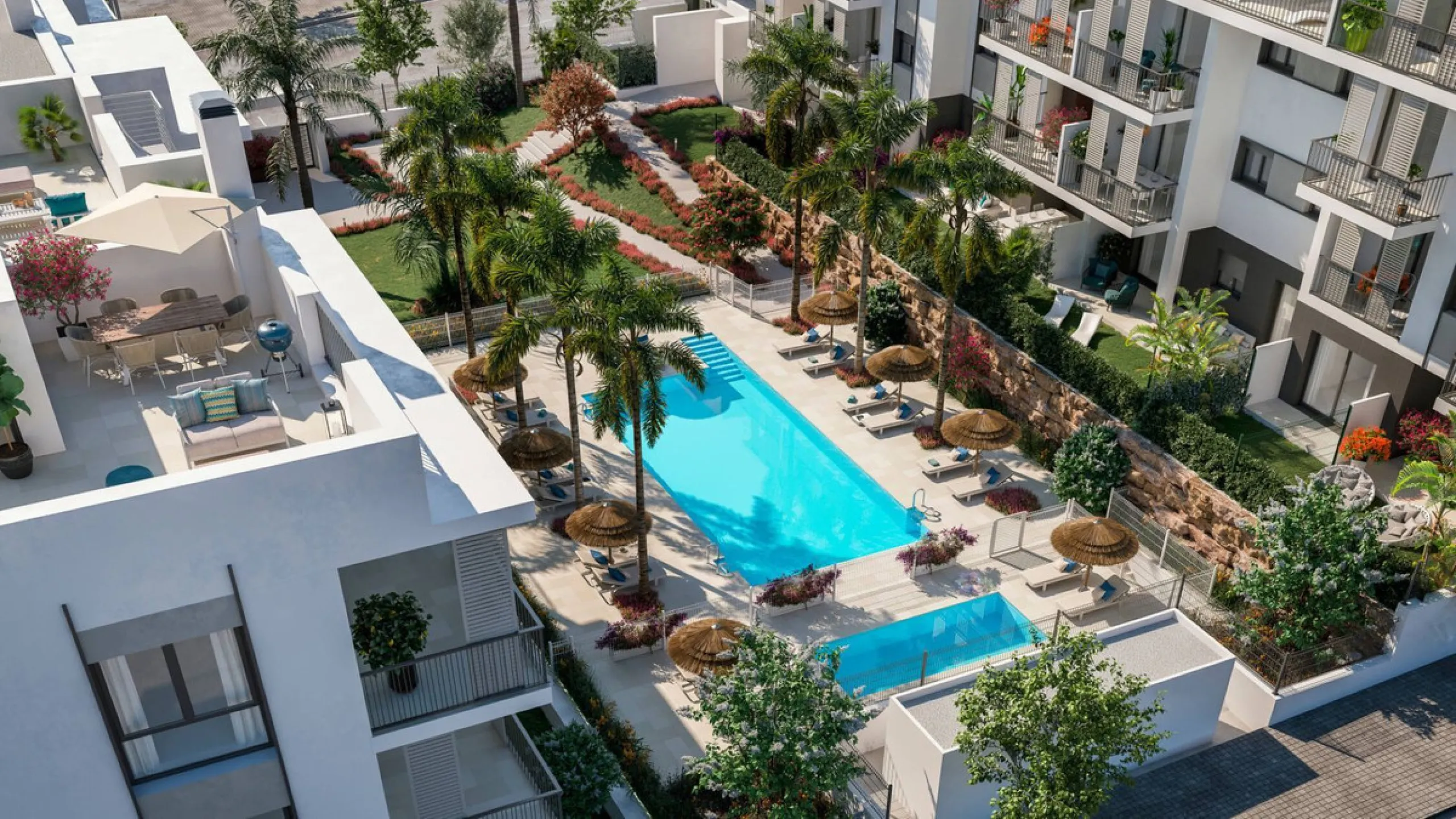 IMPORTANT: This is a RESALE UNIT. In one of the best new complexes in Estepona Town.