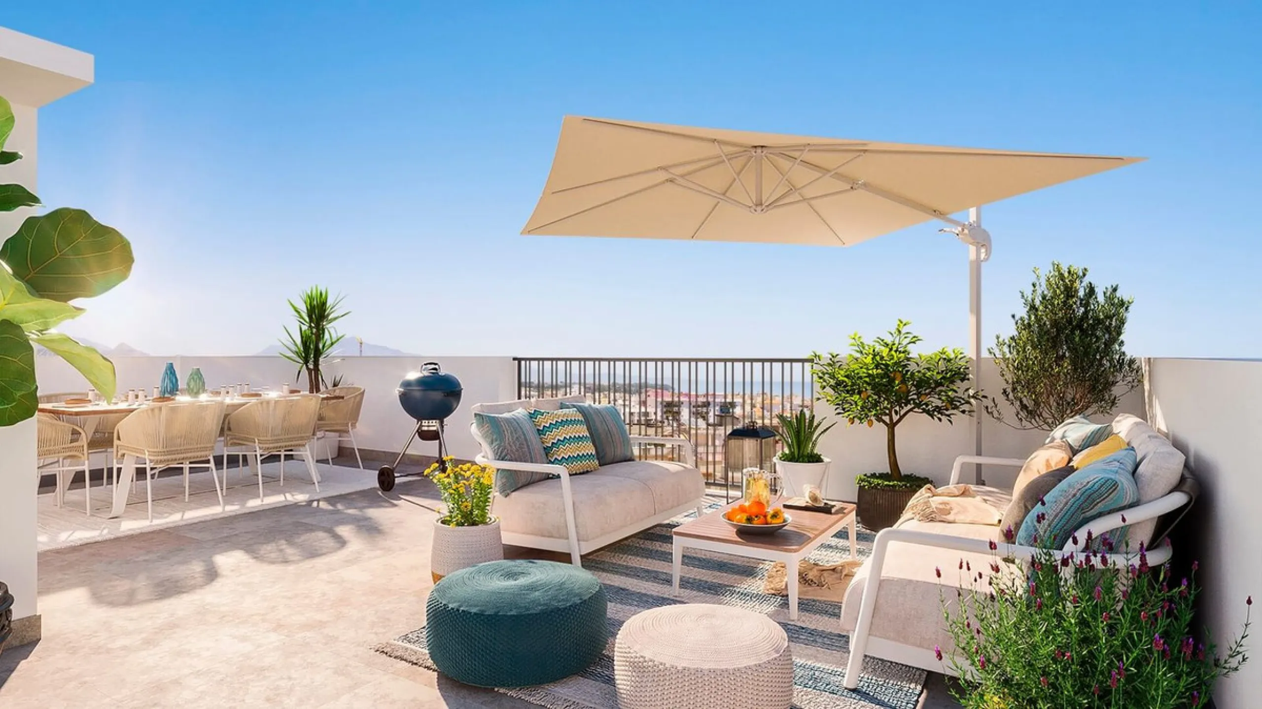 IMPORTANT: This is a RESALE UNIT. In one of the best new complexes in Estepona Town.