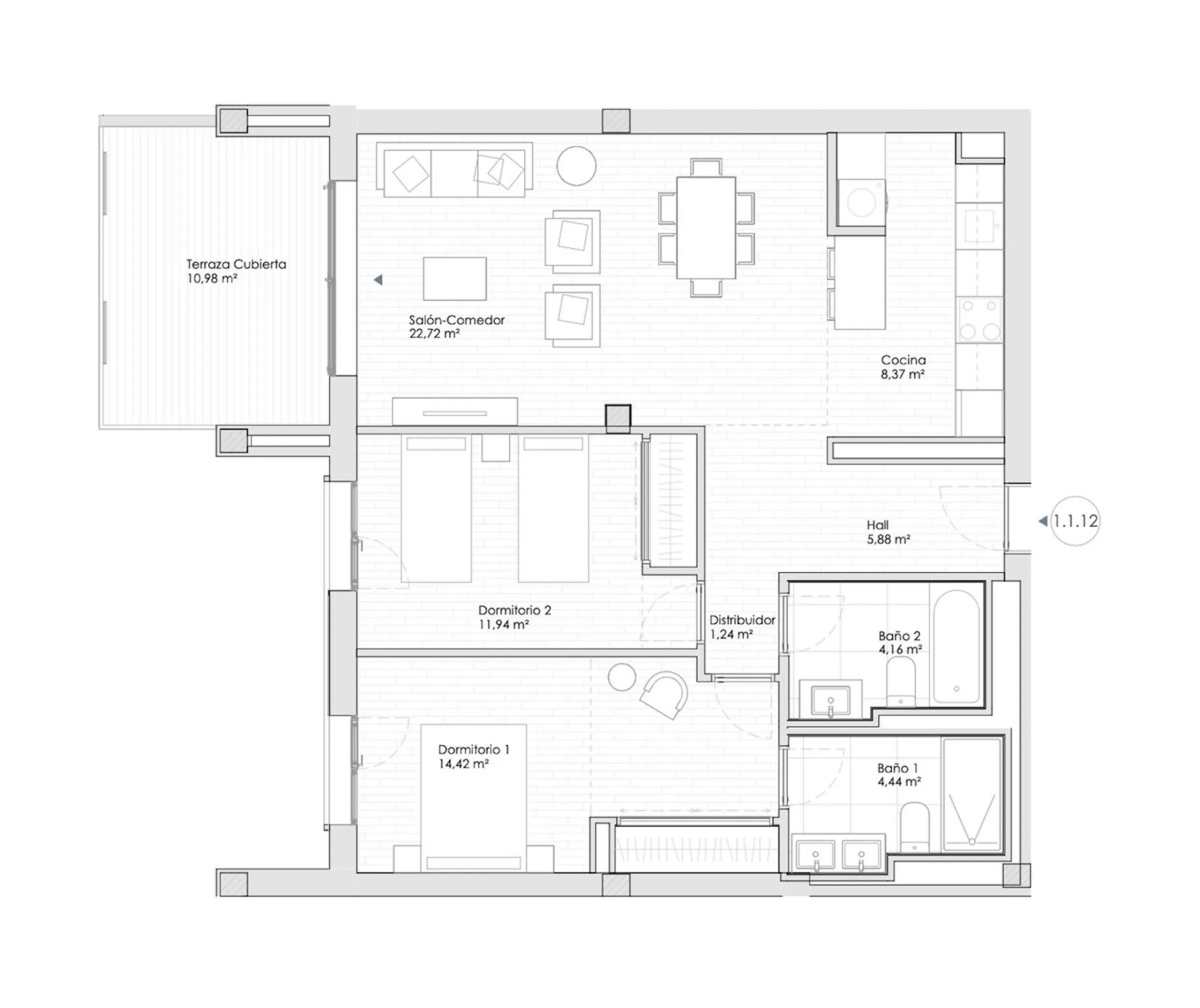 IMPORTANT: This is a RESALE UNIT. In one of the best new complexes in Estepona Town.