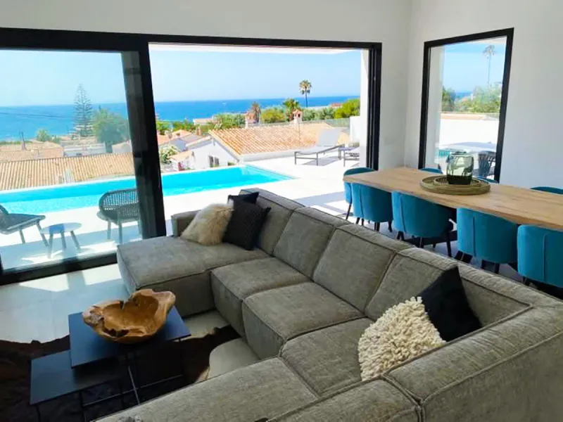 MODERN SEA VIEW VILLA IN EL CHAPARRAL | MIJAS COSTA