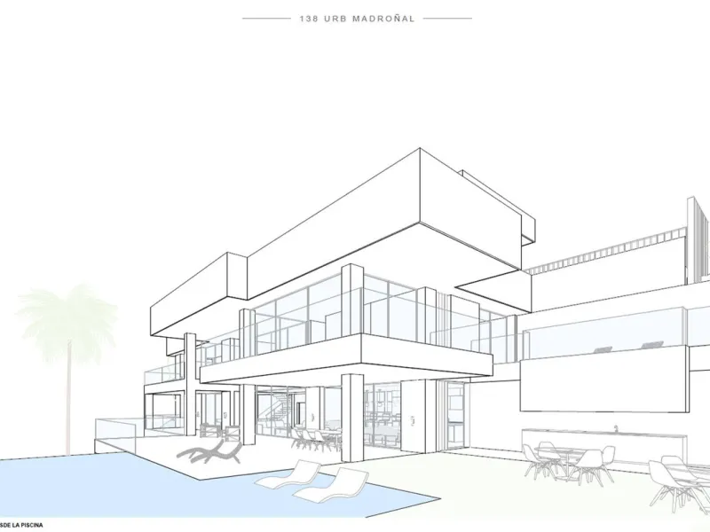 PLOT FOR SALE WITH PROJECT AND LICENSE IN PRESTIGIOUS EL MADROÑAL – GATE 1