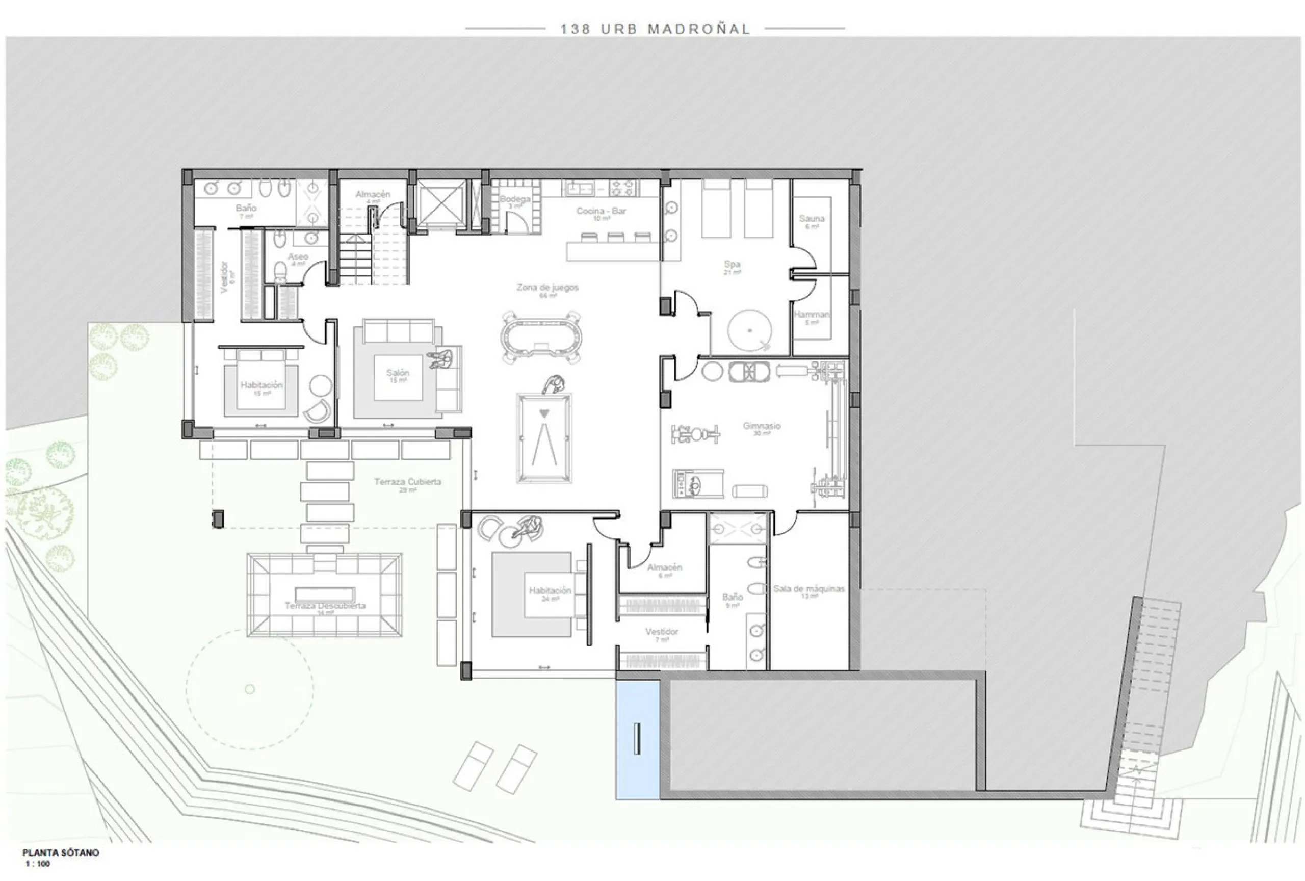 PLOT FOR SALE WITH PROJECT AND LICENSE IN PRESTIGIOUS EL MADROÑAL – GATE 1