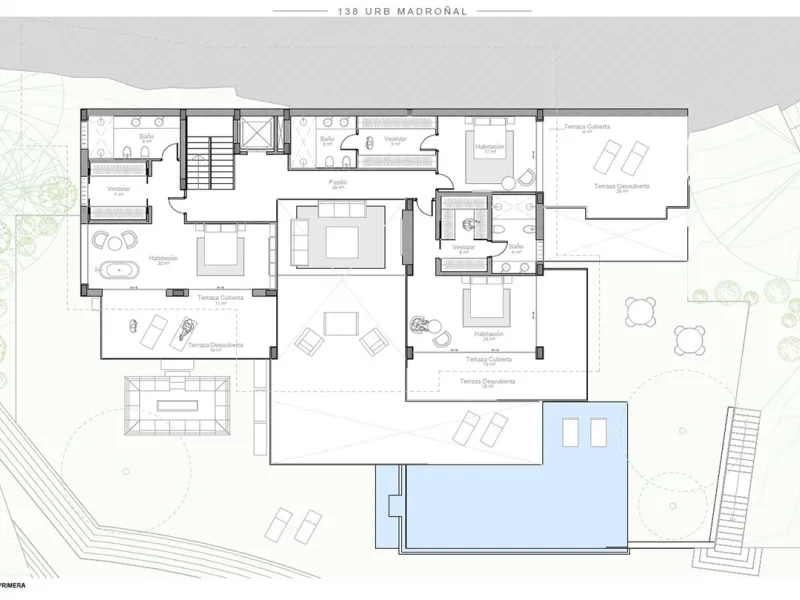 PLOT FOR SALE WITH PROJECT AND LICENSE IN PRESTIGIOUS EL MADROÑAL – GATE 1