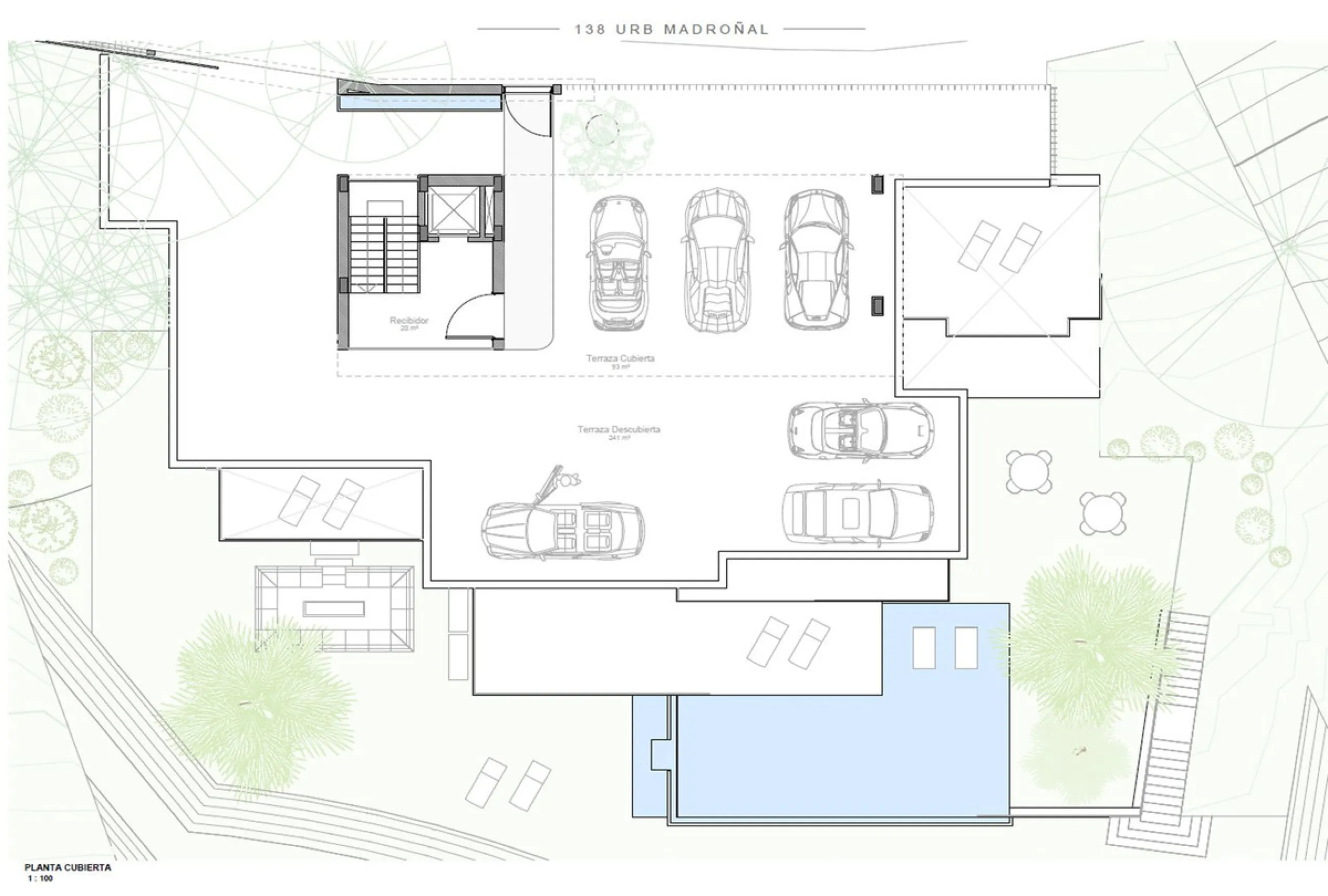 PLOT FOR SALE WITH PROJECT AND LICENSE IN PRESTIGIOUS EL MADROÑAL – GATE 1