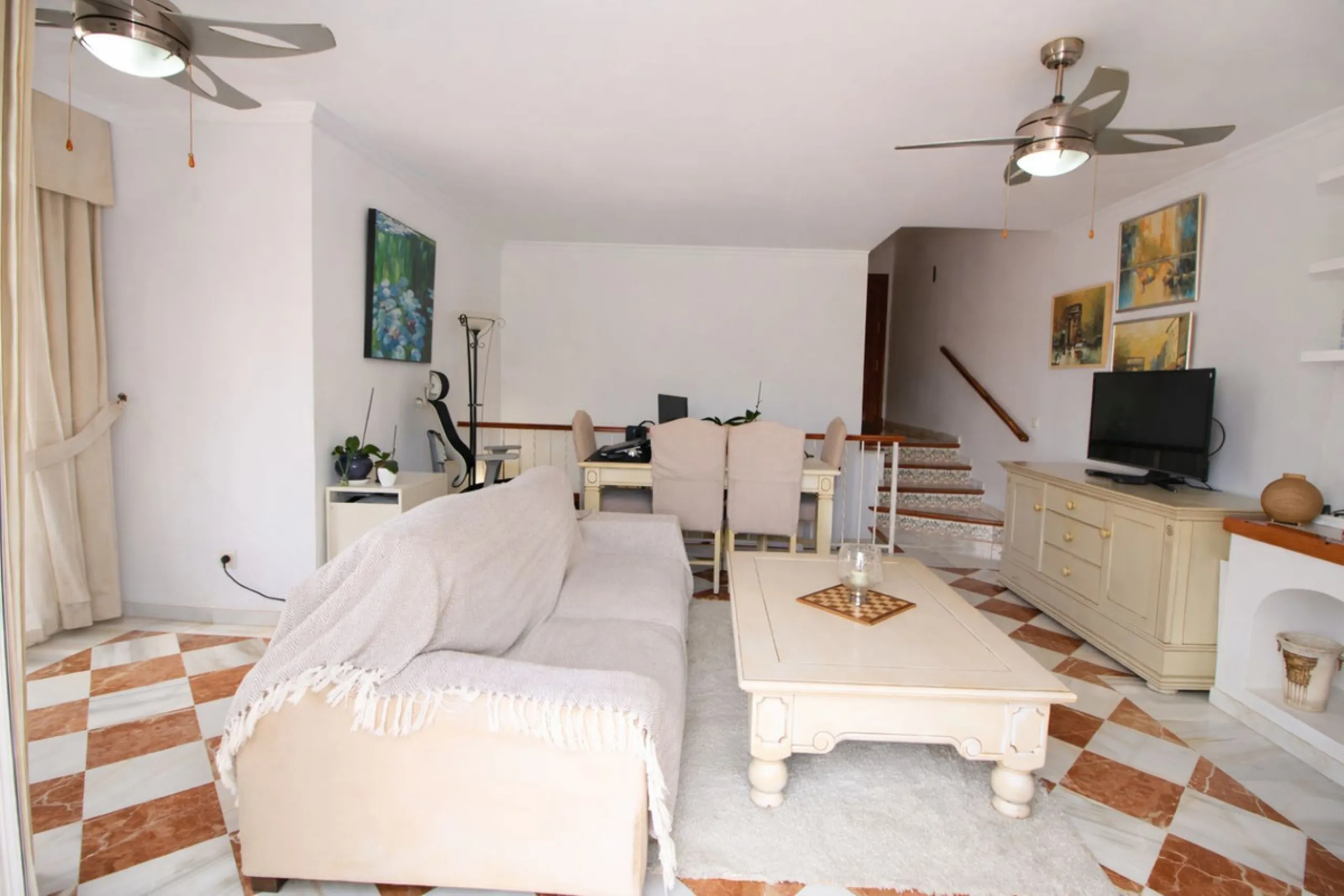 Charming 2 Bedroom 2 Bathroom Townhouse with Sea & Golf Views in Puebla Aida, Mijas Golf