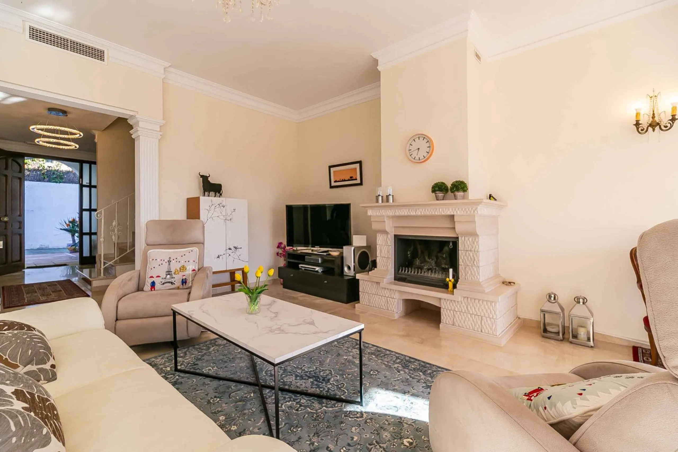 Fantastic townhouse in the prestigious Artola area of Marbella