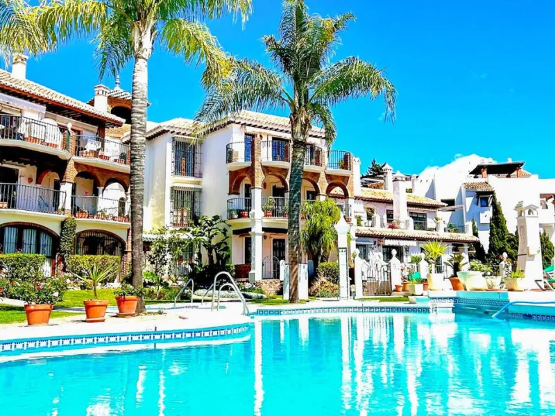 Charming 2 Bedroom 2 Bathroom Townhouse with Sea & Golf Views in Puebla Aida, Mijas Golf