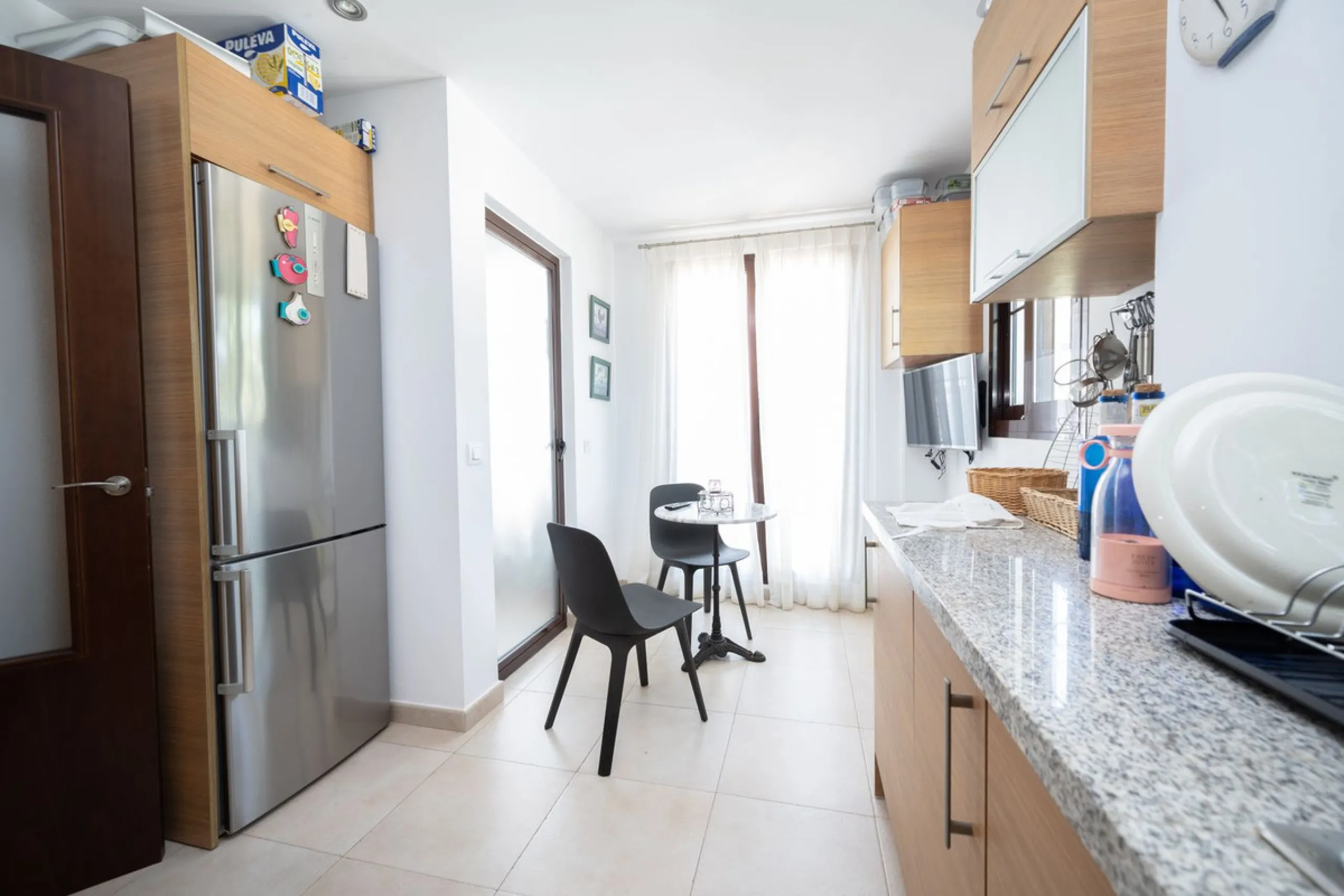 Nestled in the charming Andalusian-style urbanization of Pueblo Los Monteros in Altos de Marbella, this extraordinary apartment blends traditional elegance with modern sophistication. Originally two separate side-by-side duplex properties, this residence 