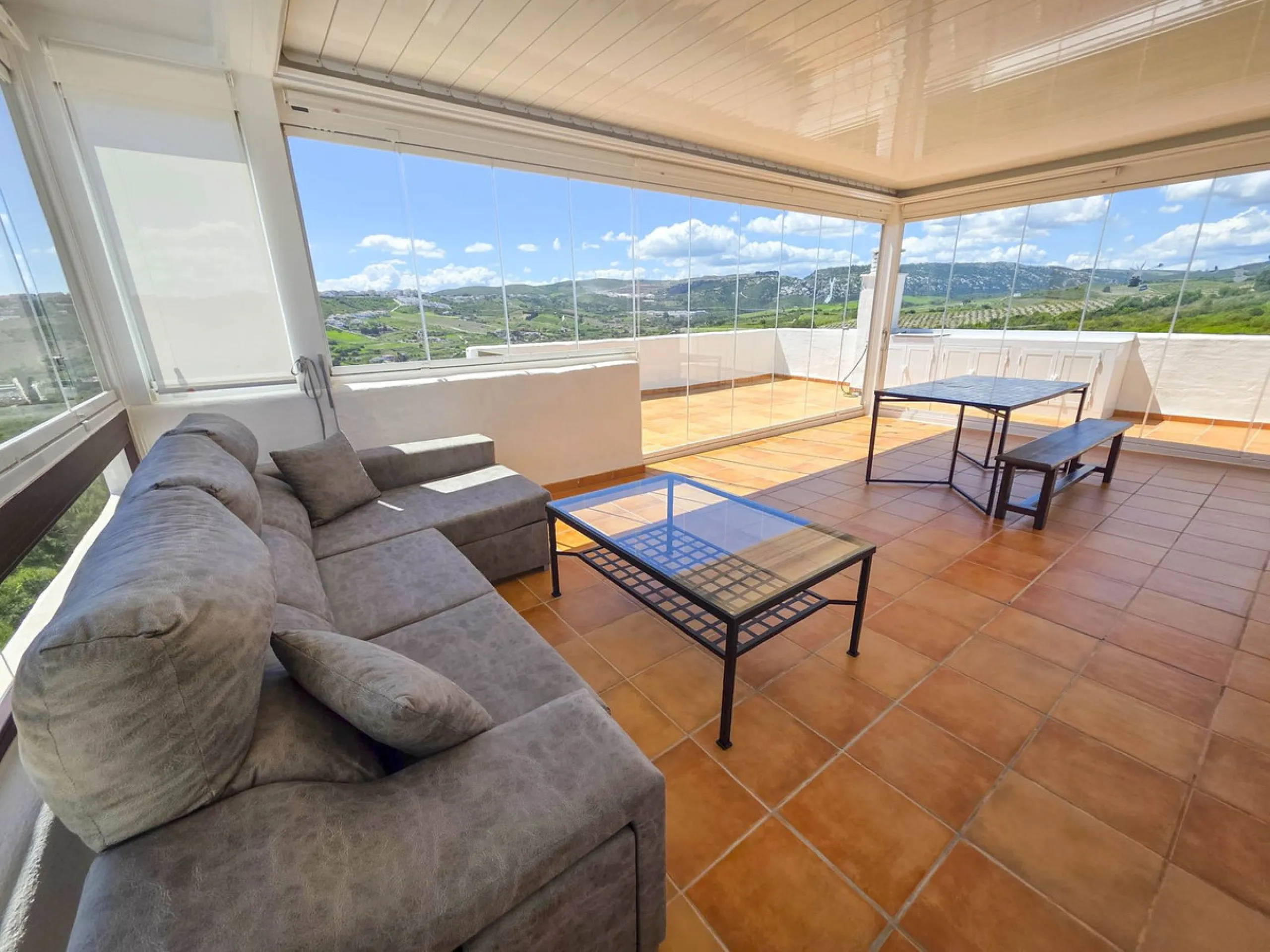 Stunning Corner Penthouse with Panoramic Sea Views in Casares Playa