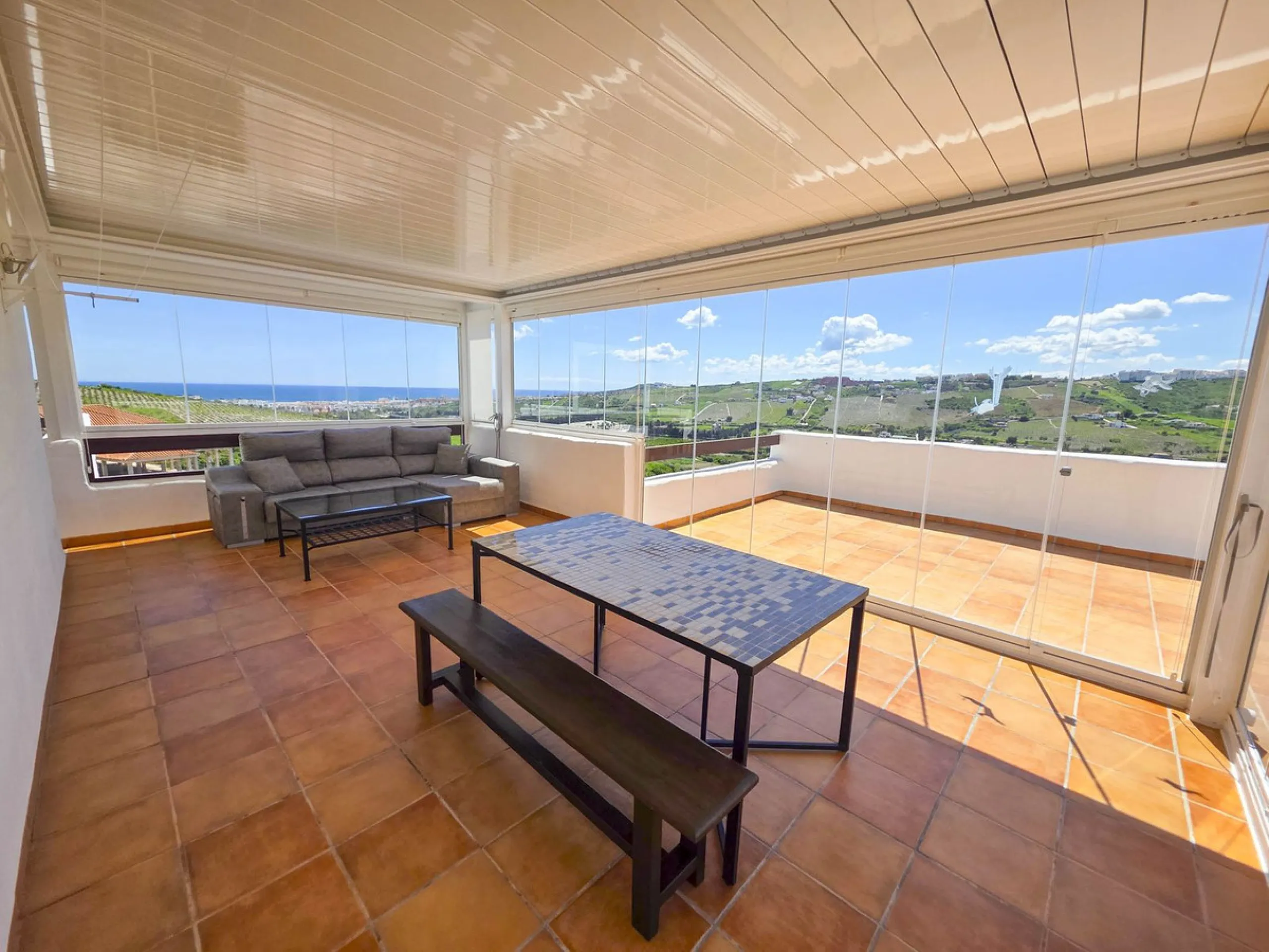 Stunning Corner Penthouse with Panoramic Sea Views in Casares Playa