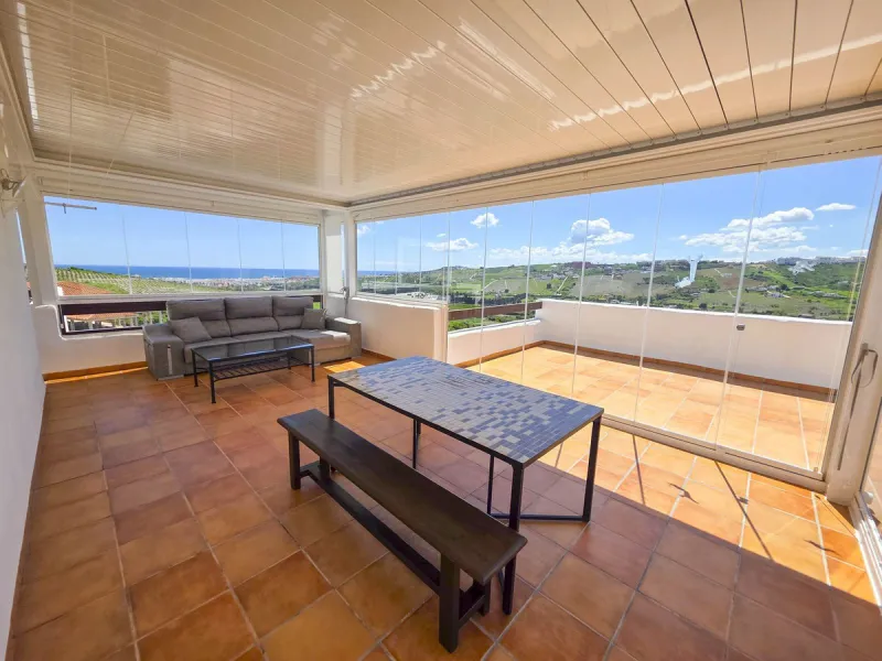 Stunning Corner Penthouse with Panoramic Sea Views in Casares Playa