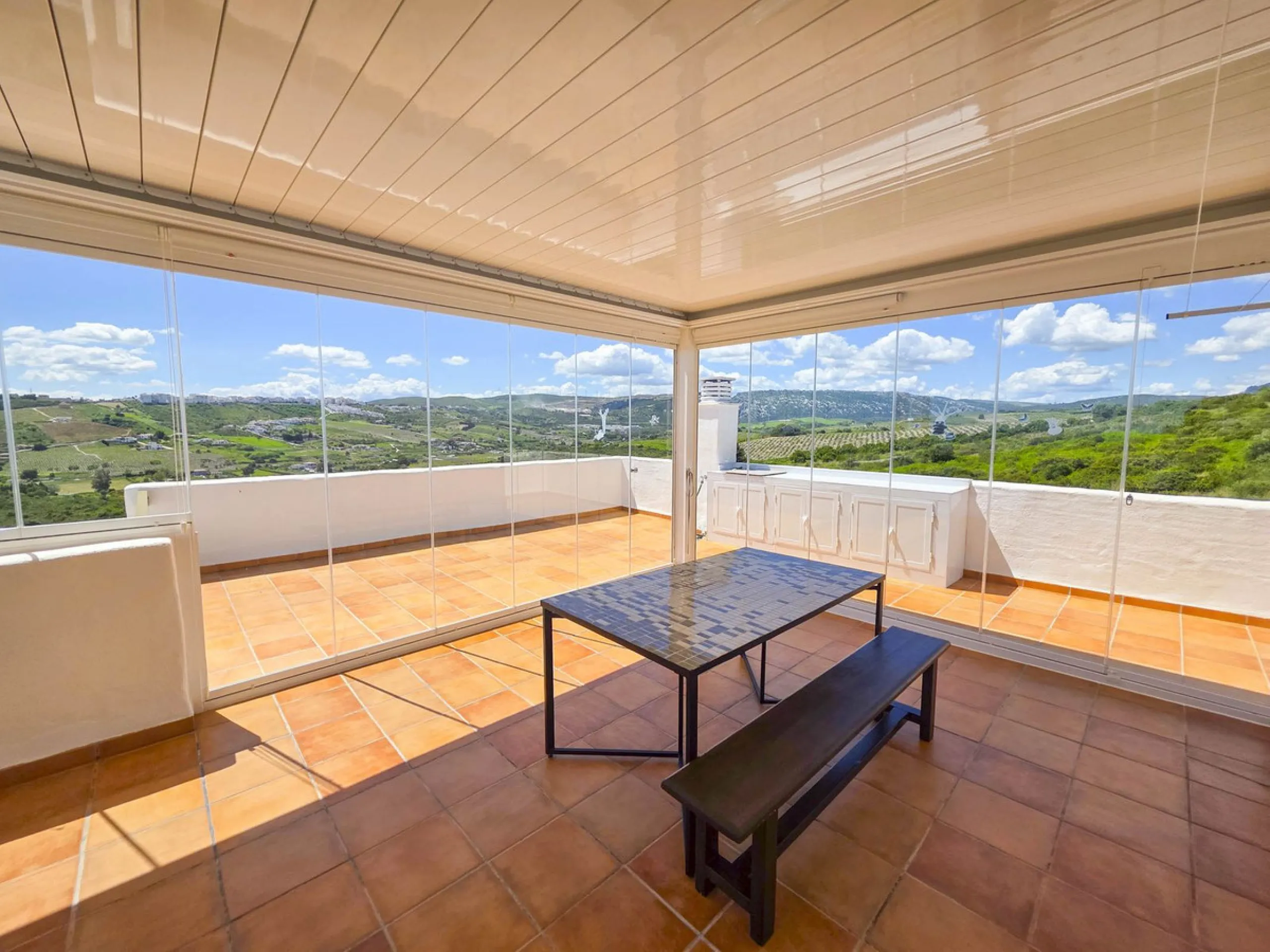 Stunning Corner Penthouse with Panoramic Sea Views in Casares Playa