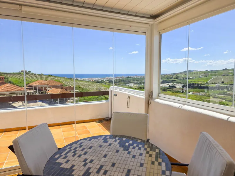 Stunning Corner Penthouse with Panoramic Sea Views in Casares Playa