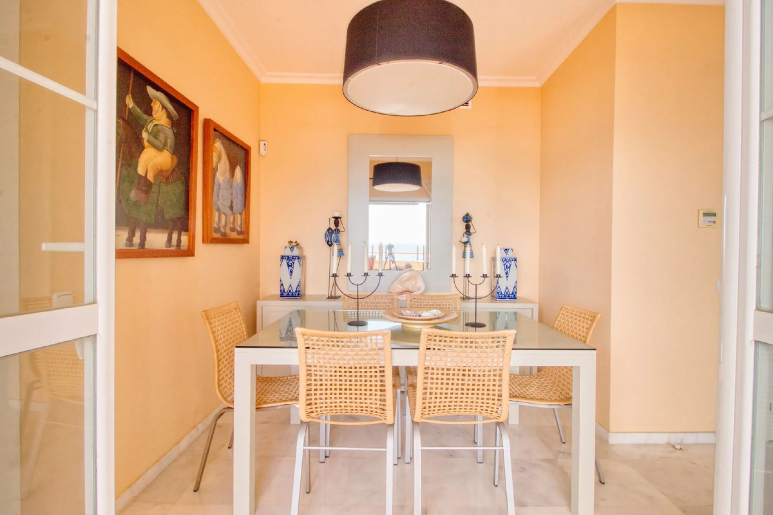 Spacious apartment with breathtaking panoramic sea views.