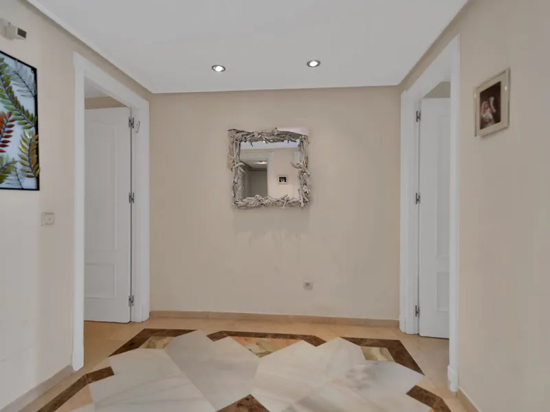 Discover seaside serenity in Estepona's ever popular complex - Dominion Beach located on the New Golden Mile. This spacious 2-bedroom, 2-bathroom apartment puts you just steps from the sand, with no road noise to disrupt the tranquility. The apartment is 