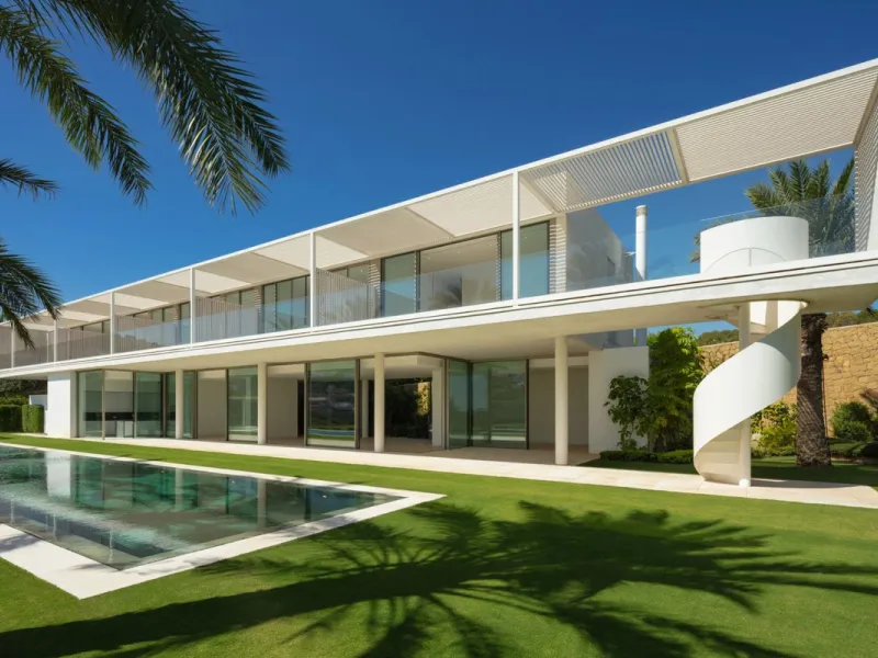 House - Detached Villa в продаже в Casares, Málaga. В доме 5 спален и 7 ванных комнат. Площадь дома 752 м². Площадь участка 2145 м²