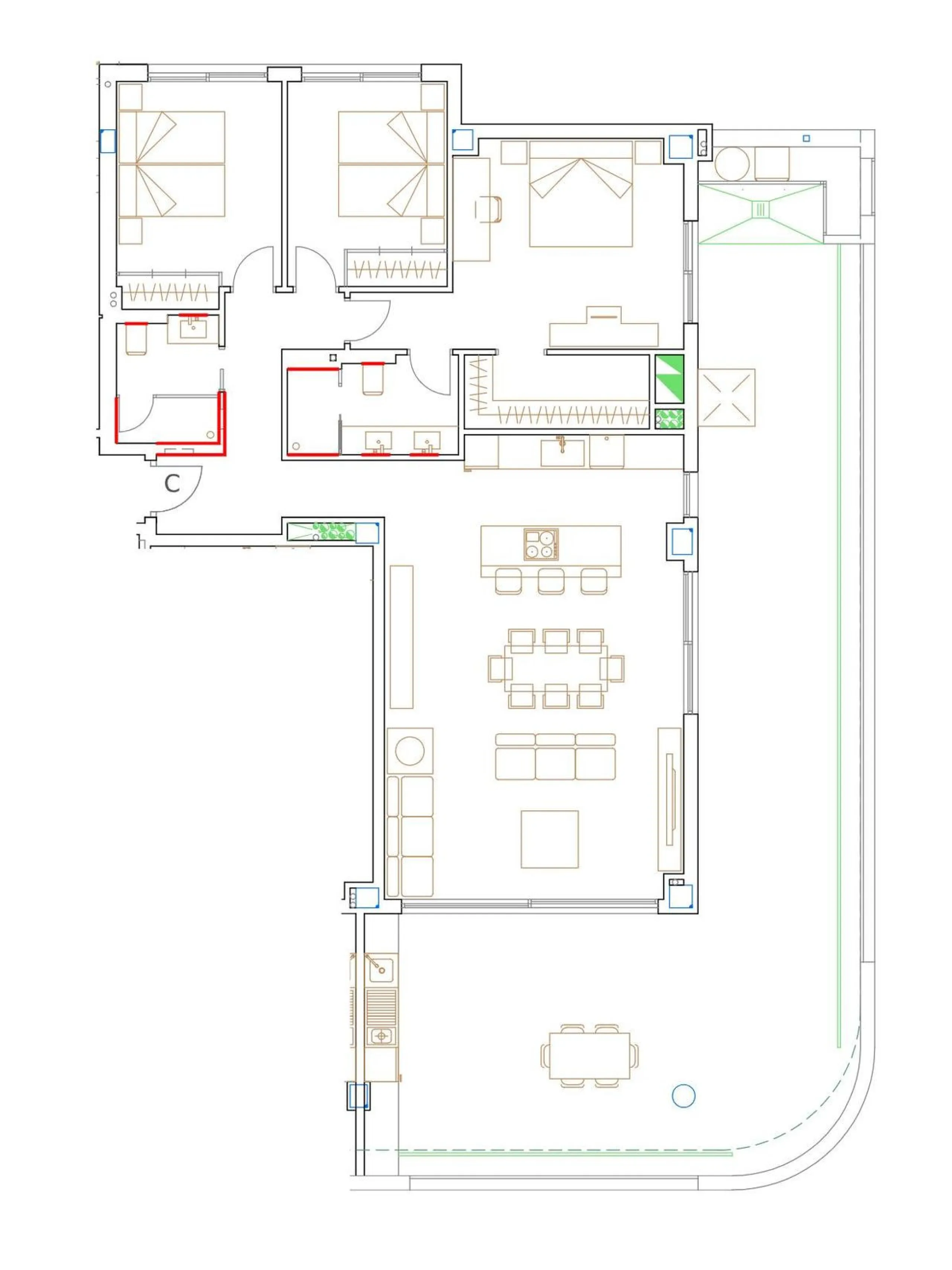 Apartment - Middle Floor Apartment в продаже в Fuengirola, Málaga. В доме 3 спален и 2 ванных комнат. Площадь дома 150 м²