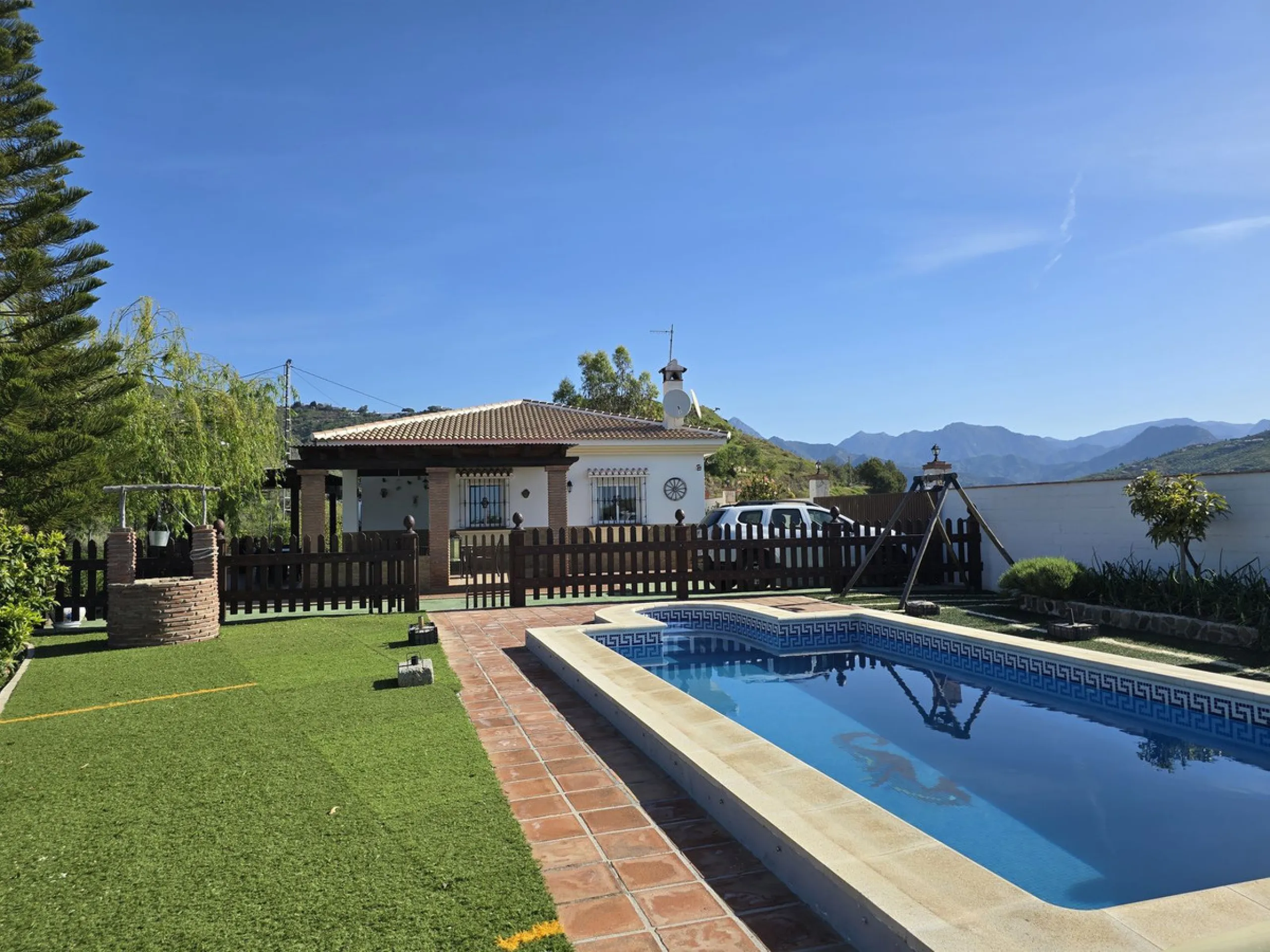 Charming Spanish Villa in Competa with Breathtaking Views & Exceptional Outdoor Space