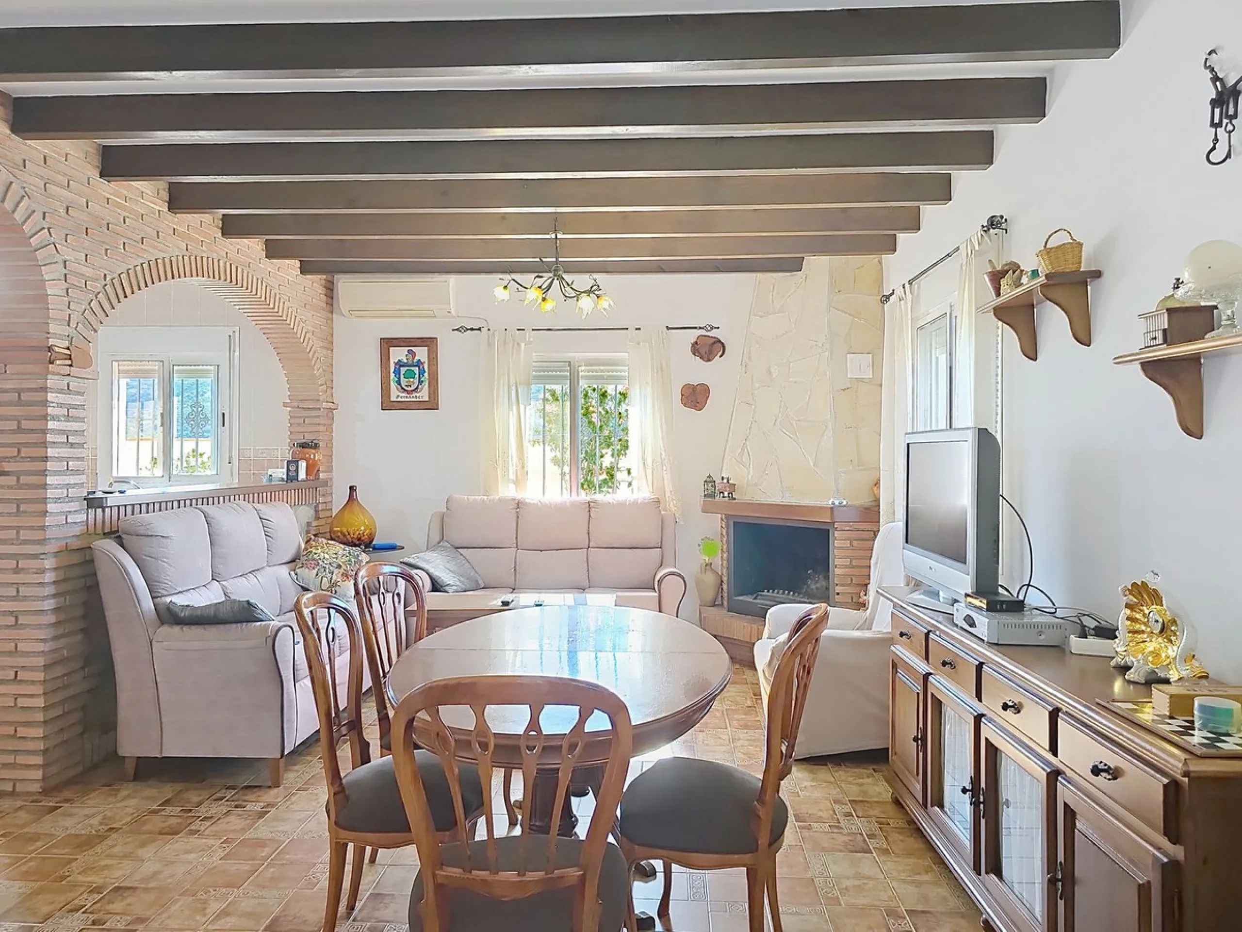 Charming Spanish Villa in Competa with Breathtaking Views & Exceptional Outdoor Space