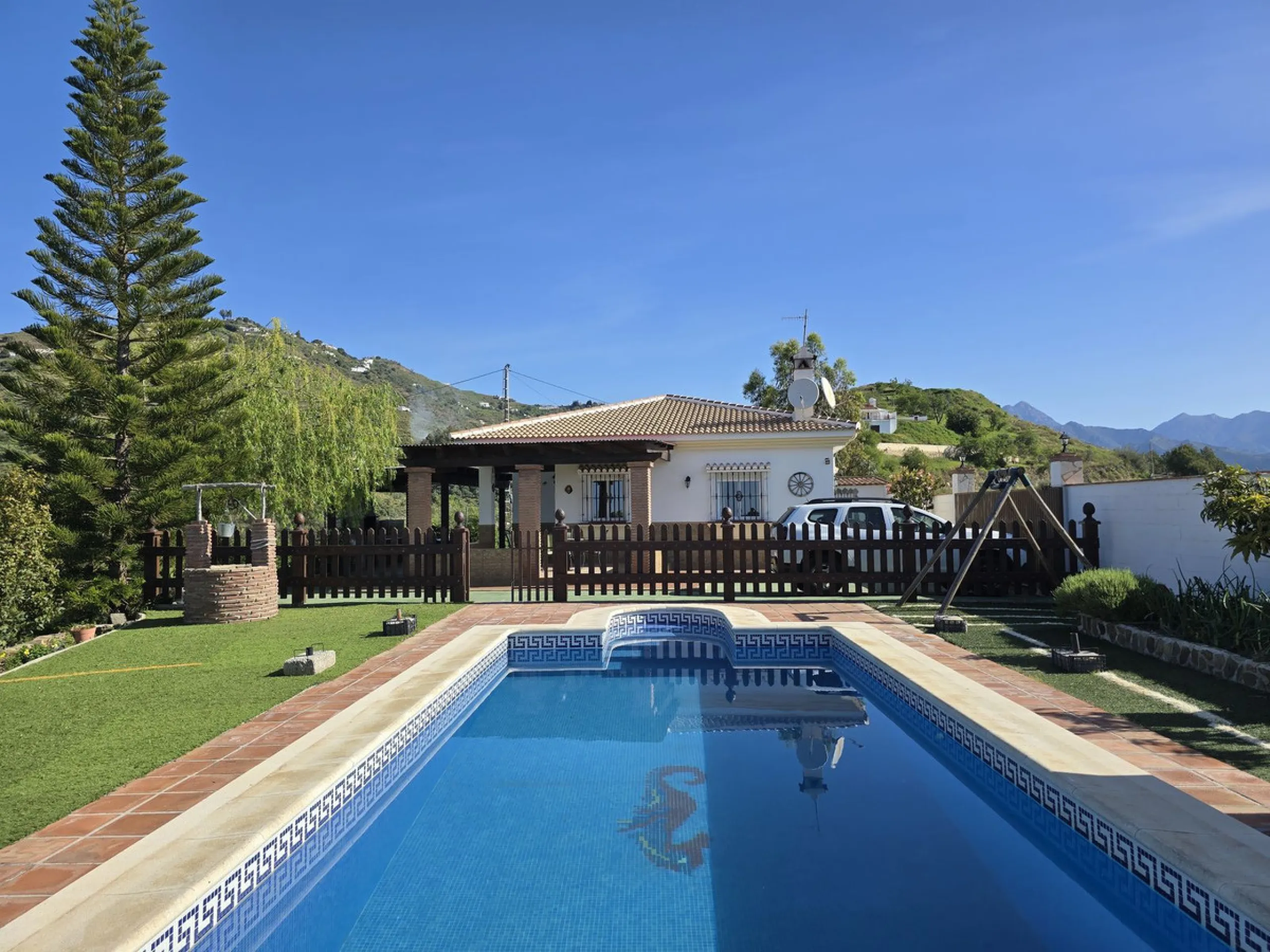 Charming Spanish Villa in Competa with Breathtaking Views & Exceptional Outdoor Space