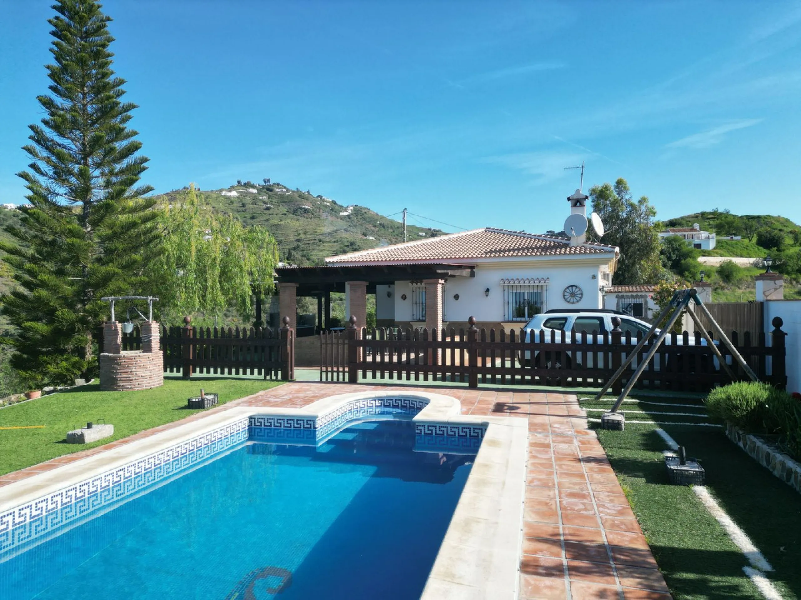 Charming Spanish Villa in Competa with Breathtaking Views & Exceptional Outdoor Space
