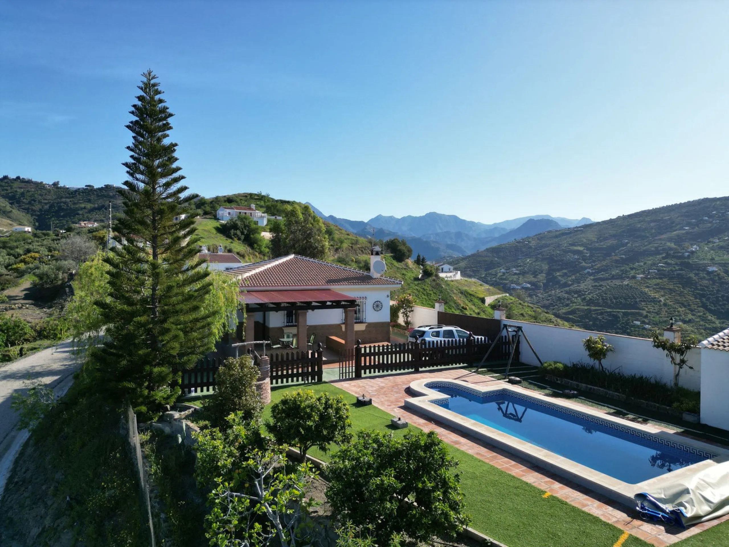 Charming Spanish Villa in Competa with Breathtaking Views & Exceptional Outdoor Space