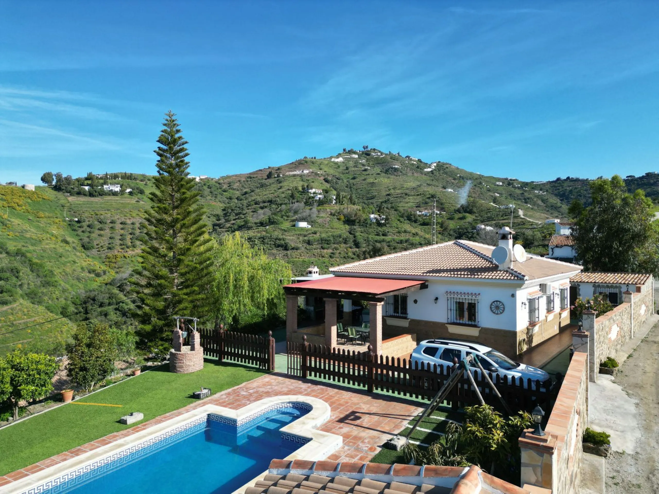 Charming Spanish Villa in Competa with Breathtaking Views & Exceptional Outdoor Space