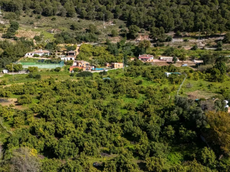 Nestled in the picturesque and tranquil area close to Barranco Blanco, between the towns of Alhaurín el Grande and Coín, this charming country property offers the perfect blend of natural beauty, privacy, and agricultural potential.