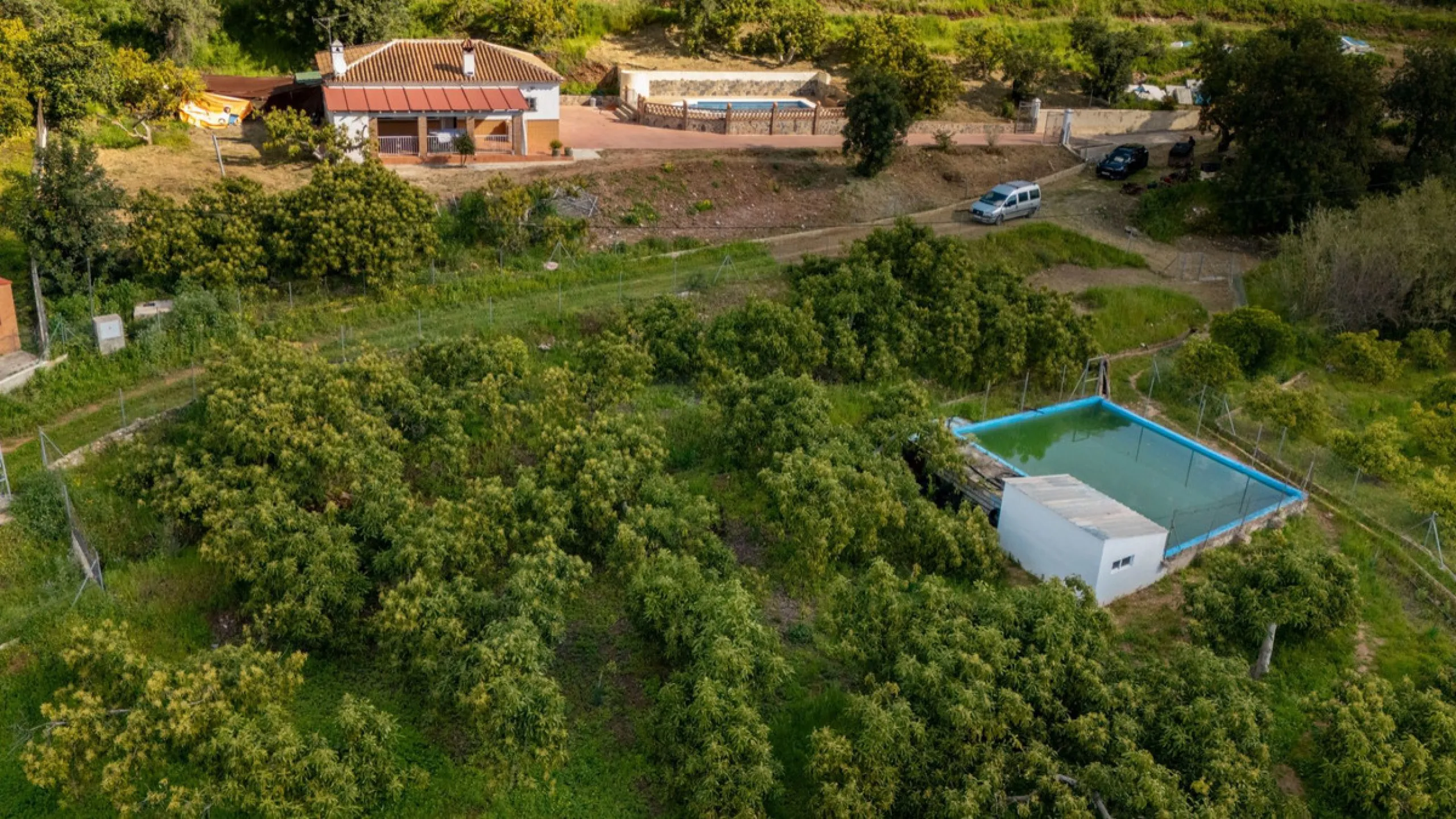 Nestled in the picturesque and tranquil area close to Barranco Blanco, between the towns of Alhaurín el Grande and Coín, this charming country property offers the perfect blend of natural beauty, privacy, and agricultural potential.