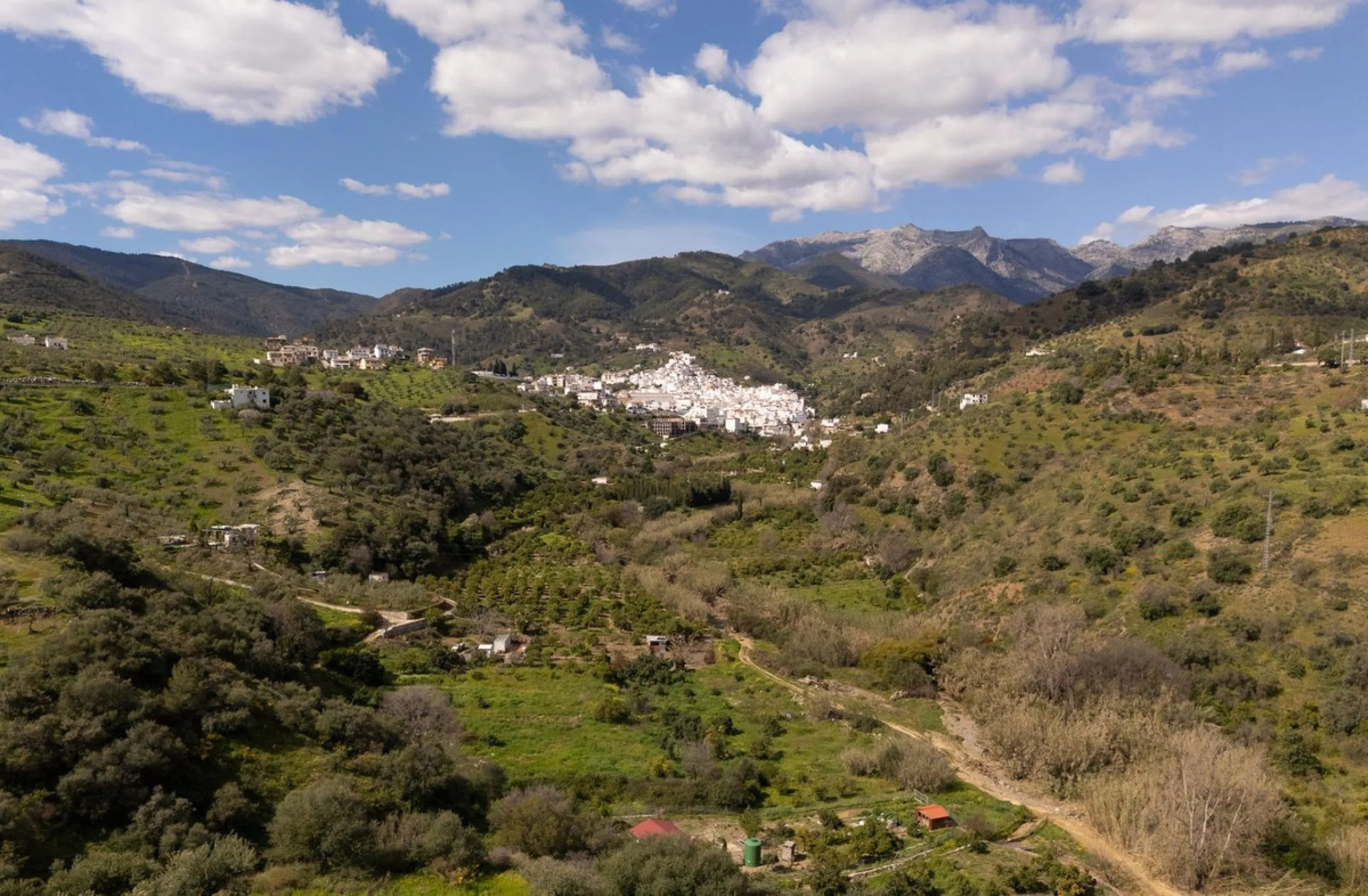 Magestic village house built in 1830, the third oldest house in Tolox and located right in the historic center of the town. The house is spread over three floors, maintaining all the authenticity of its construction. On the ground floor, we enter the hous