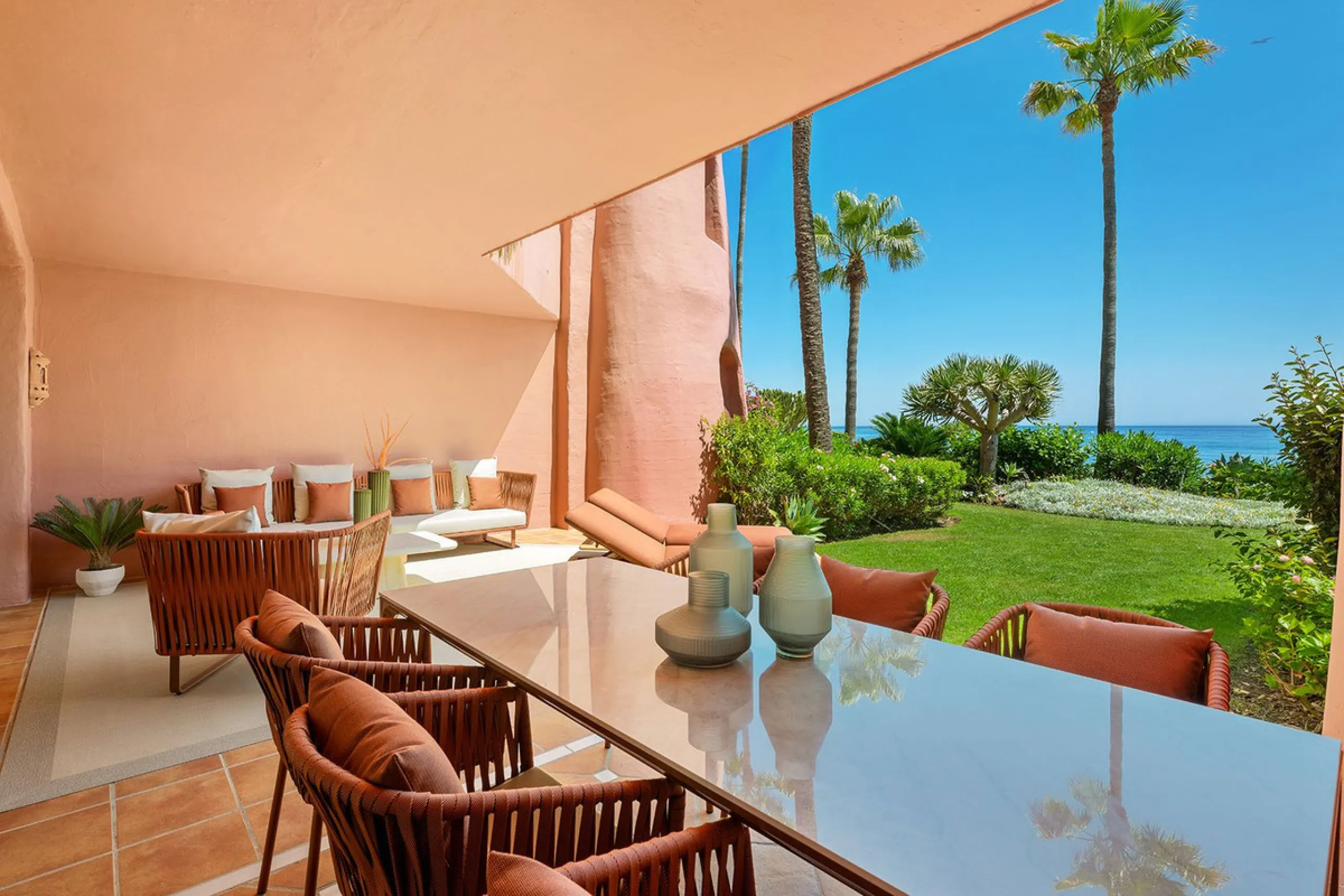 Stylish Beachfront Living on the  New Golden Mile