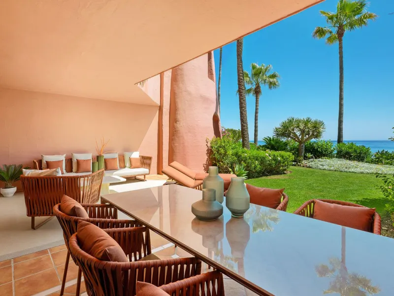 Stylish Beachfront Living on the  New Golden Mile