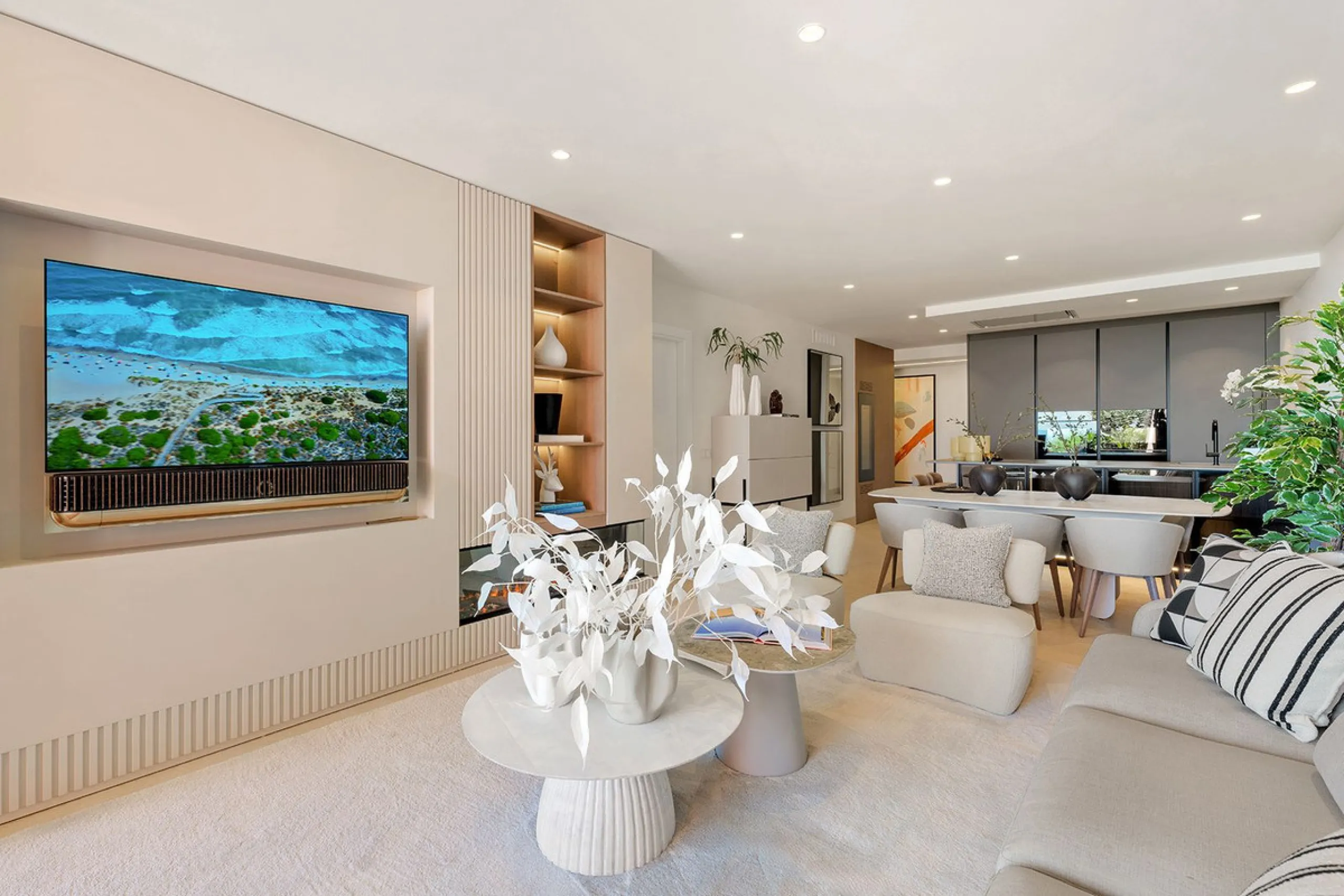 Stylish Beachfront Living on the  New Golden Mile
