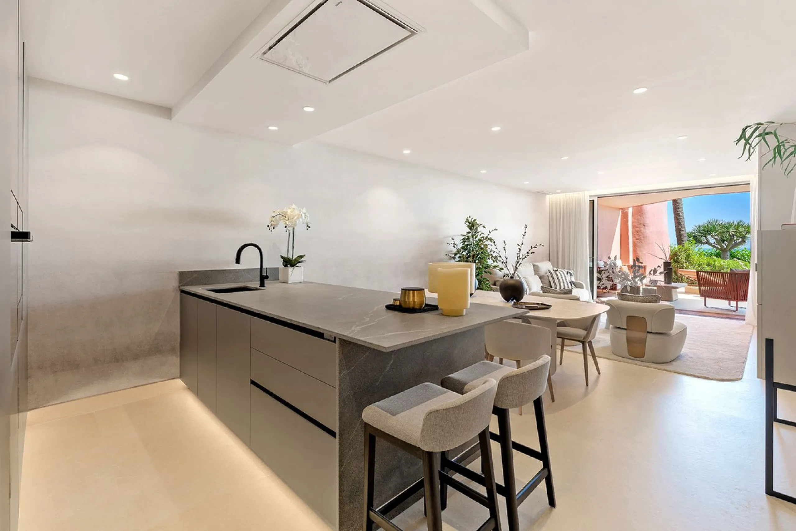 Stylish Beachfront Living on the  New Golden Mile