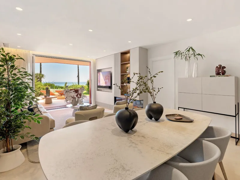 Stylish Beachfront Living on the  New Golden Mile