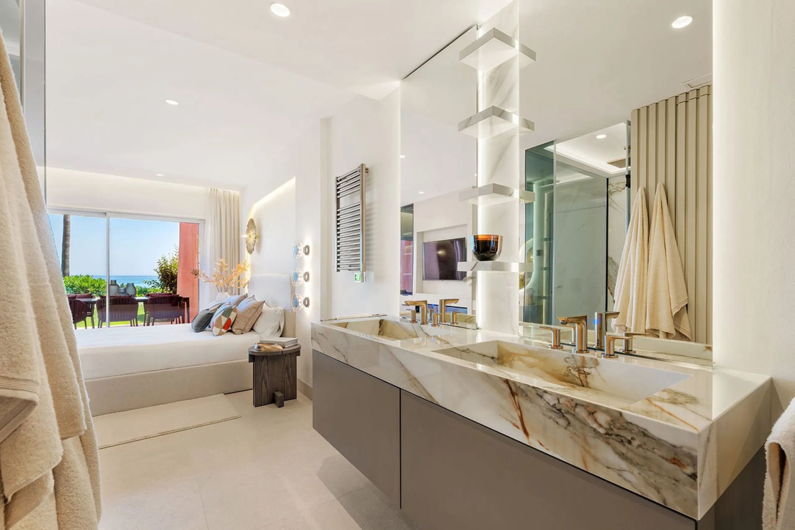 Stylish Beachfront Living on the  New Golden Mile