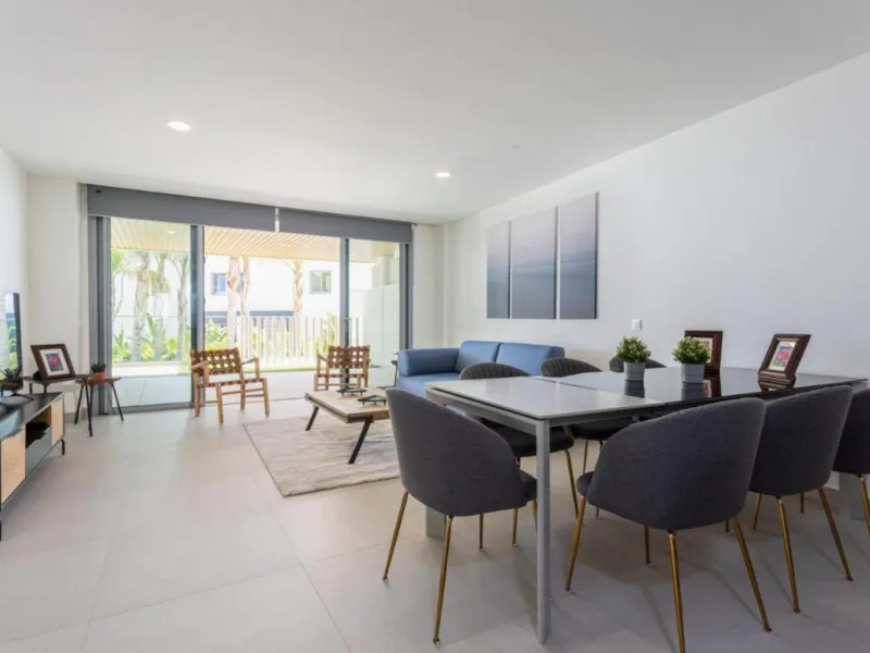 Apartment - Ground Floor Apartment в продаже в Mijas, Málaga. В доме 2 спален и 2 ванных комнат. Площадь дома 122 м². Площадь участка 10 м²
