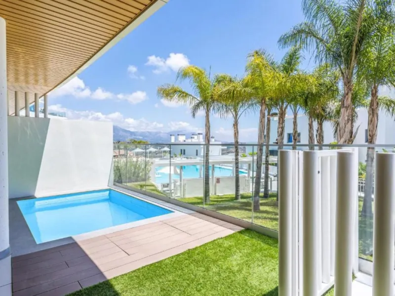 Apartment - Ground Floor Apartment в продаже в Mijas, Málaga. В доме 2 спален и 2 ванных комнат. Площадь дома 122 м². Площадь участка 10 м²