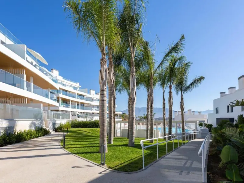 Apartment - Ground Floor Apartment в продаже в Mijas, Málaga. В доме 2 спален и 2 ванных комнат. Площадь дома 122 м². Площадь участка 10 м²