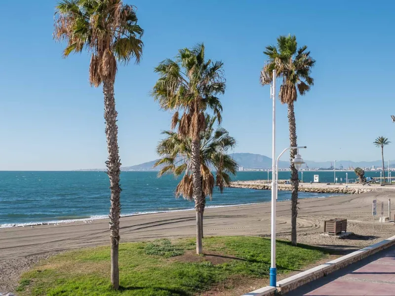 Exclusive Beachfront Home with Unrivalled Sea Views in El Palo, Málaga