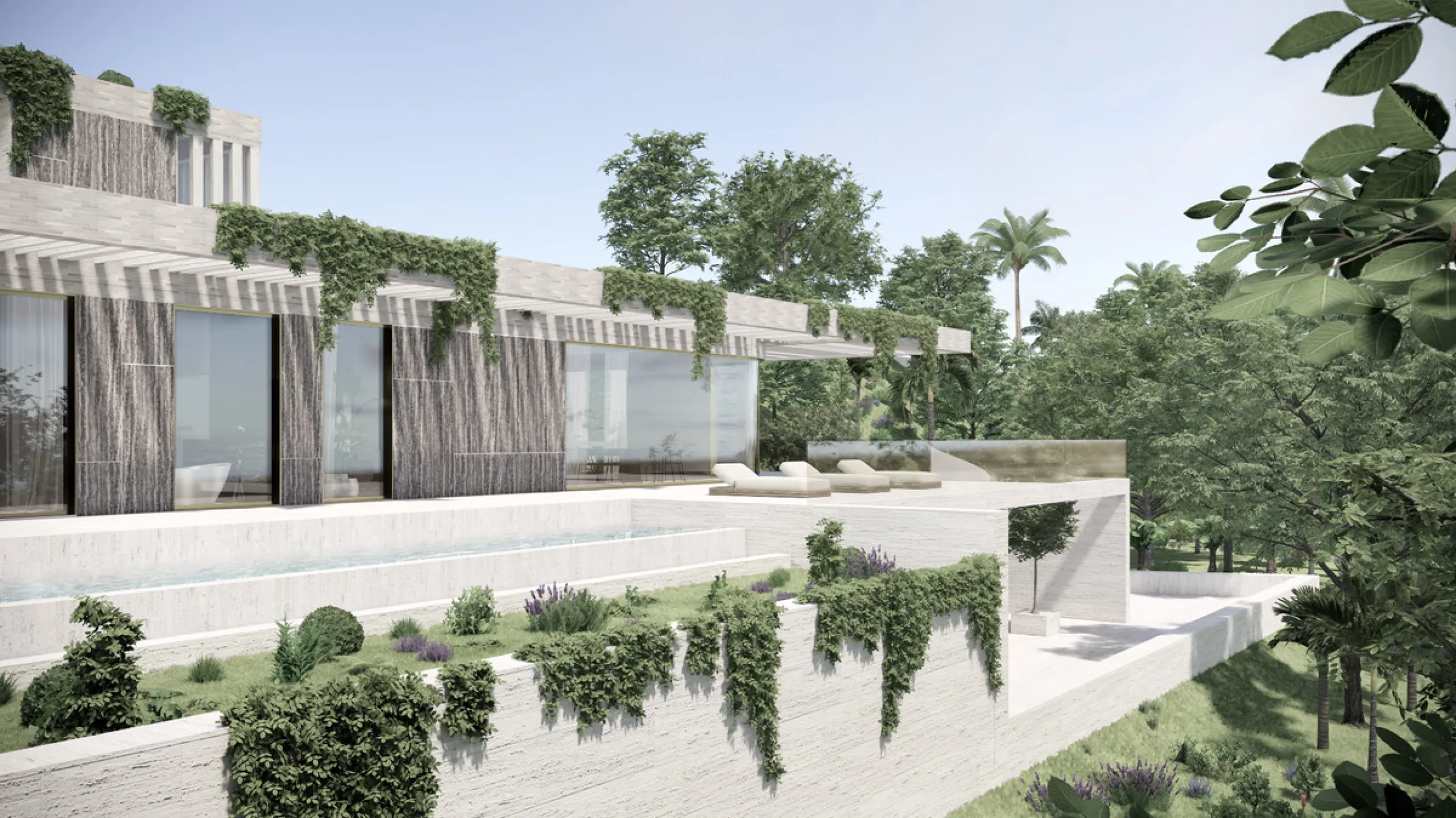 This modern luxury villa project, designed by a highly regarded Belgian architect, offers an exceptional opportunity to create your dream home in Monte Mayor, a prestigious and sought-after residential community in Benahavís. Spanning two floors plus a sp
