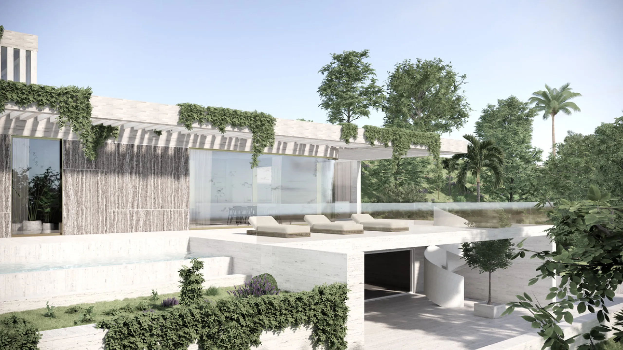This modern luxury villa project, designed by a highly regarded Belgian architect, offers an exceptional opportunity to create your dream home in Monte Mayor, a prestigious and sought-after residential community in Benahavís. Spanning two floors plus a sp