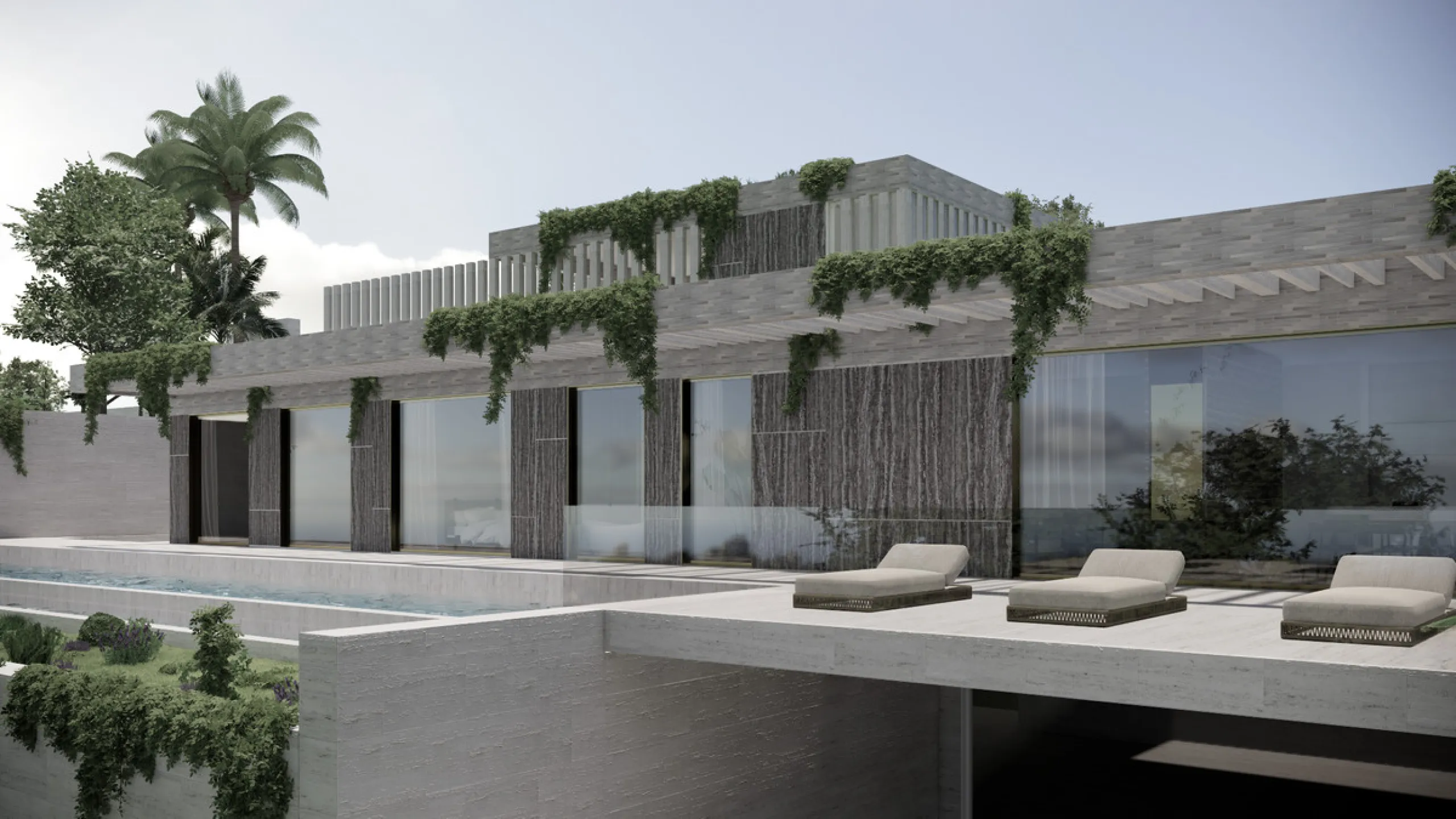 This modern luxury villa project, designed by a highly regarded Belgian architect, offers an exceptional opportunity to create your dream home in Monte Mayor, a prestigious and sought-after residential community in Benahavís. Spanning two floors plus a sp