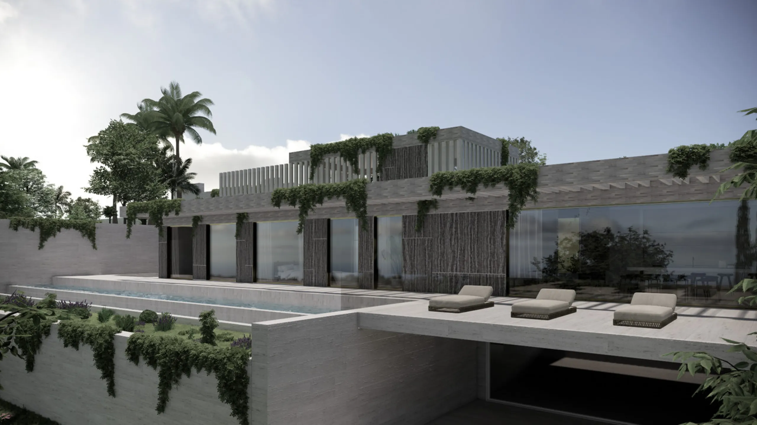 This modern luxury villa project, designed by a highly regarded Belgian architect, offers an exceptional opportunity to create your dream home in Monte Mayor, a prestigious and sought-after residential community in Benahavís. Spanning two floors plus a sp