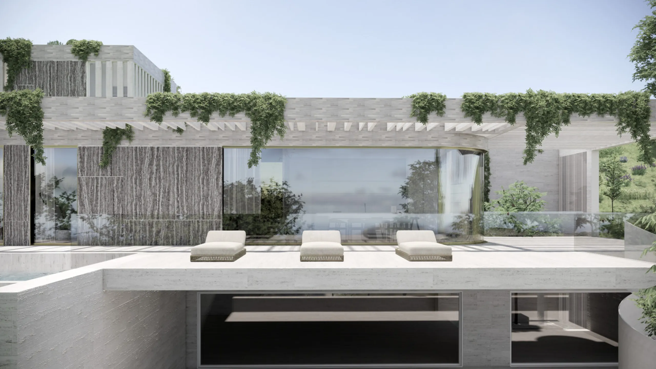 This modern luxury villa project, designed by a highly regarded Belgian architect, offers an exceptional opportunity to create your dream home in Monte Mayor, a prestigious and sought-after residential community in Benahavís. Spanning two floors plus a sp