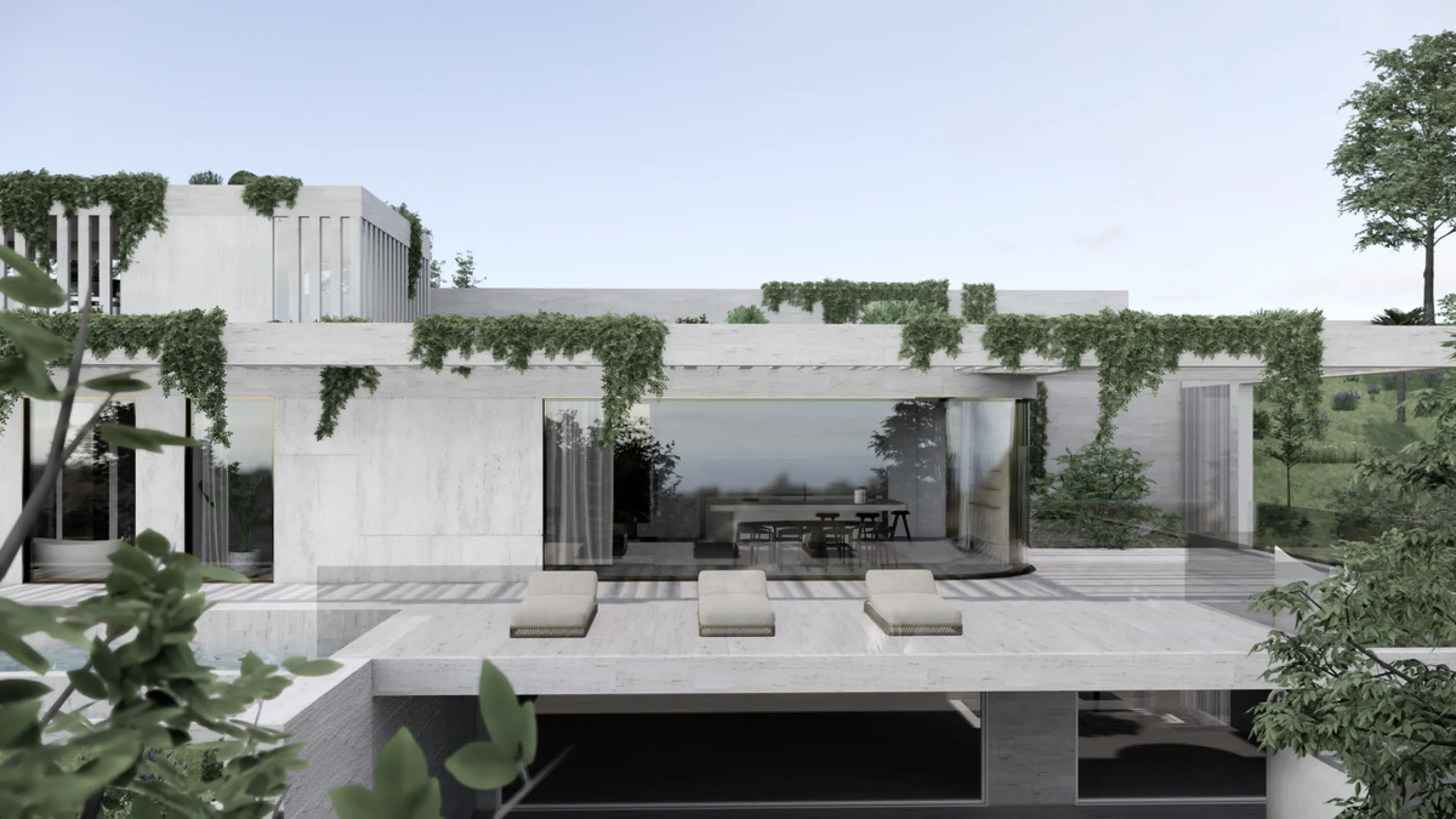 This modern luxury villa project, designed by a highly regarded Belgian architect, offers an exceptional opportunity to create your dream home in Monte Mayor, a prestigious and sought-after residential community in Benahavís. Spanning two floors plus a sp