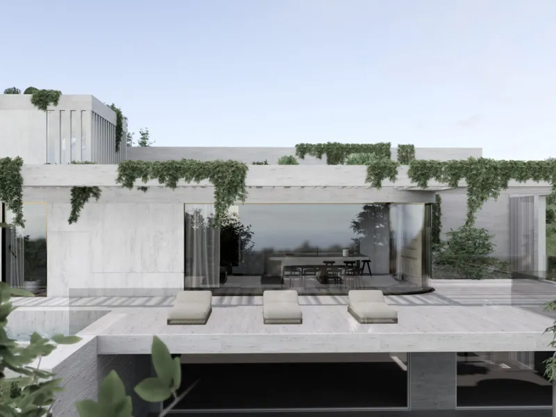 This modern luxury villa project, designed by a highly regarded Belgian architect, offers an exceptional opportunity to create your dream home in Monte Mayor, a prestigious and sought-after residential community in Benahavís. Spanning two floors plus a sp