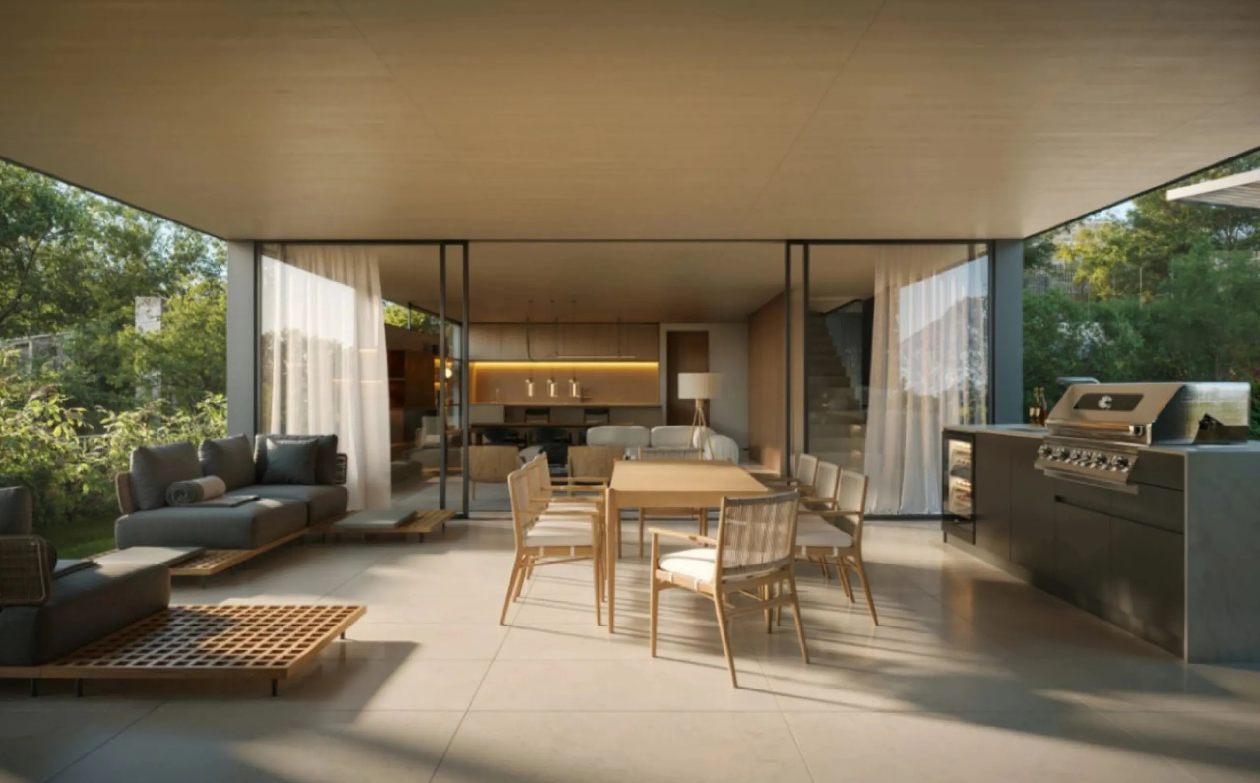 Nestled in the prestigious enclave of La Cerquilla, this exquisite contemporary villa is a masterpiece in the making. Currently under construction, this residence promises a perfect balance of modern sophistication and natural harmony. The bold yet organi